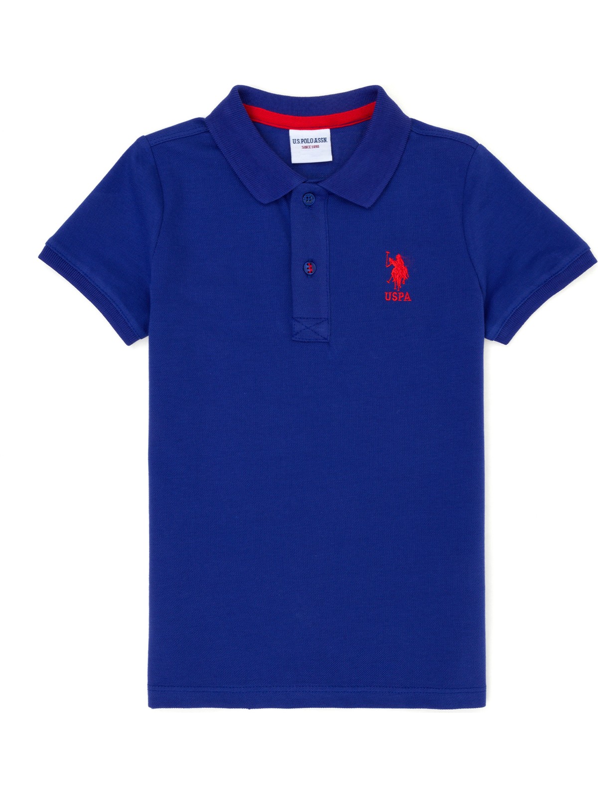 U.S. Polo Assn. Erkek Çocuk Beyaz Tişört Basic 50262958-VR013 - Görsel 4