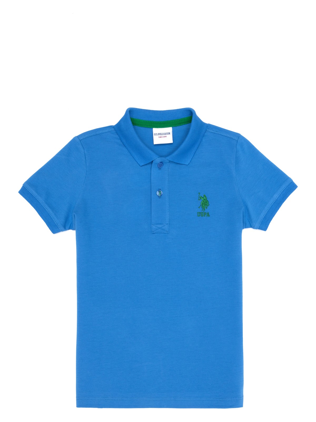 U.S. Polo Assn. Erkek Çocuk Beyaz Tişört Basic 50262958-VR013 - Görsel 3