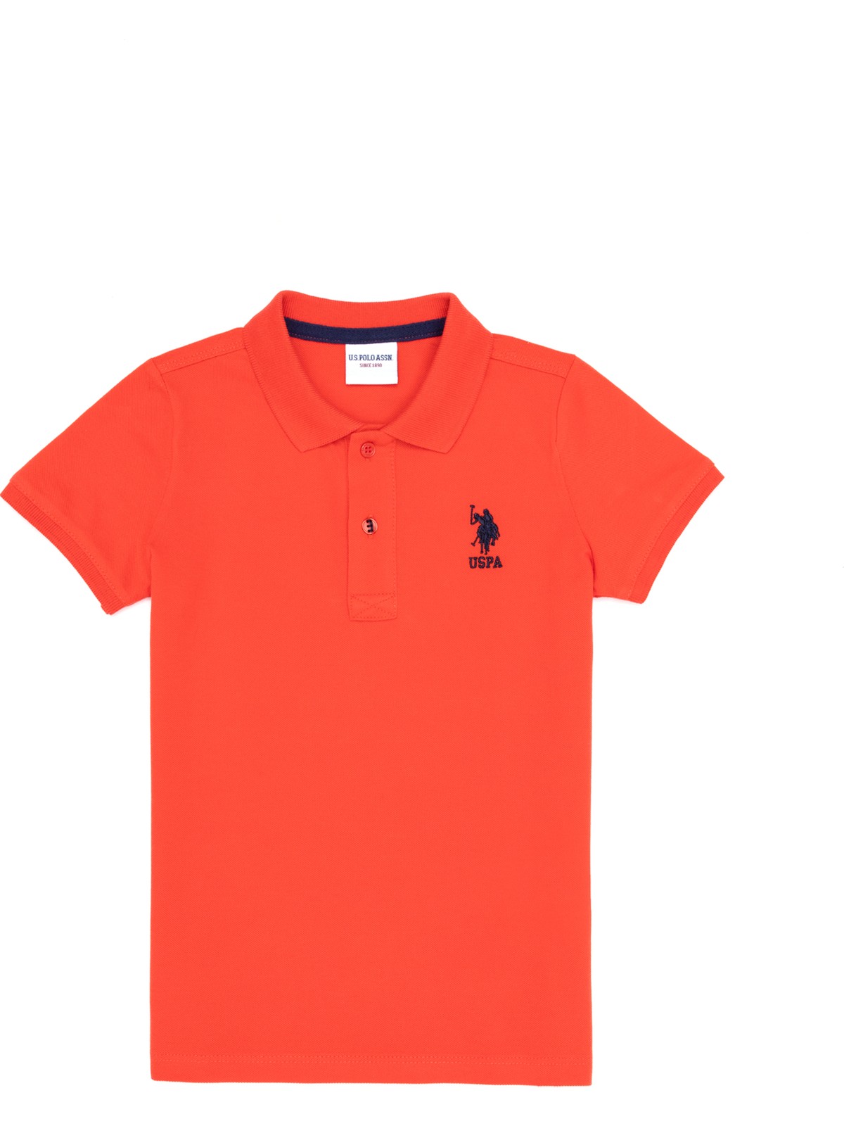 U.S. Polo Assn. Erkek Çocuk Beyaz Tişört Basic 50262958-VR013 - Görsel 5
