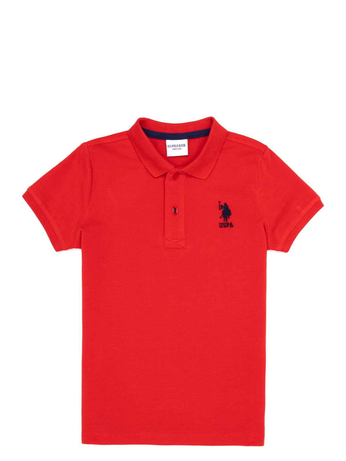U.S. Polo Assn. Erkek Çocuk Beyaz Tişört Basic 50262958-VR013 - Görsel 9