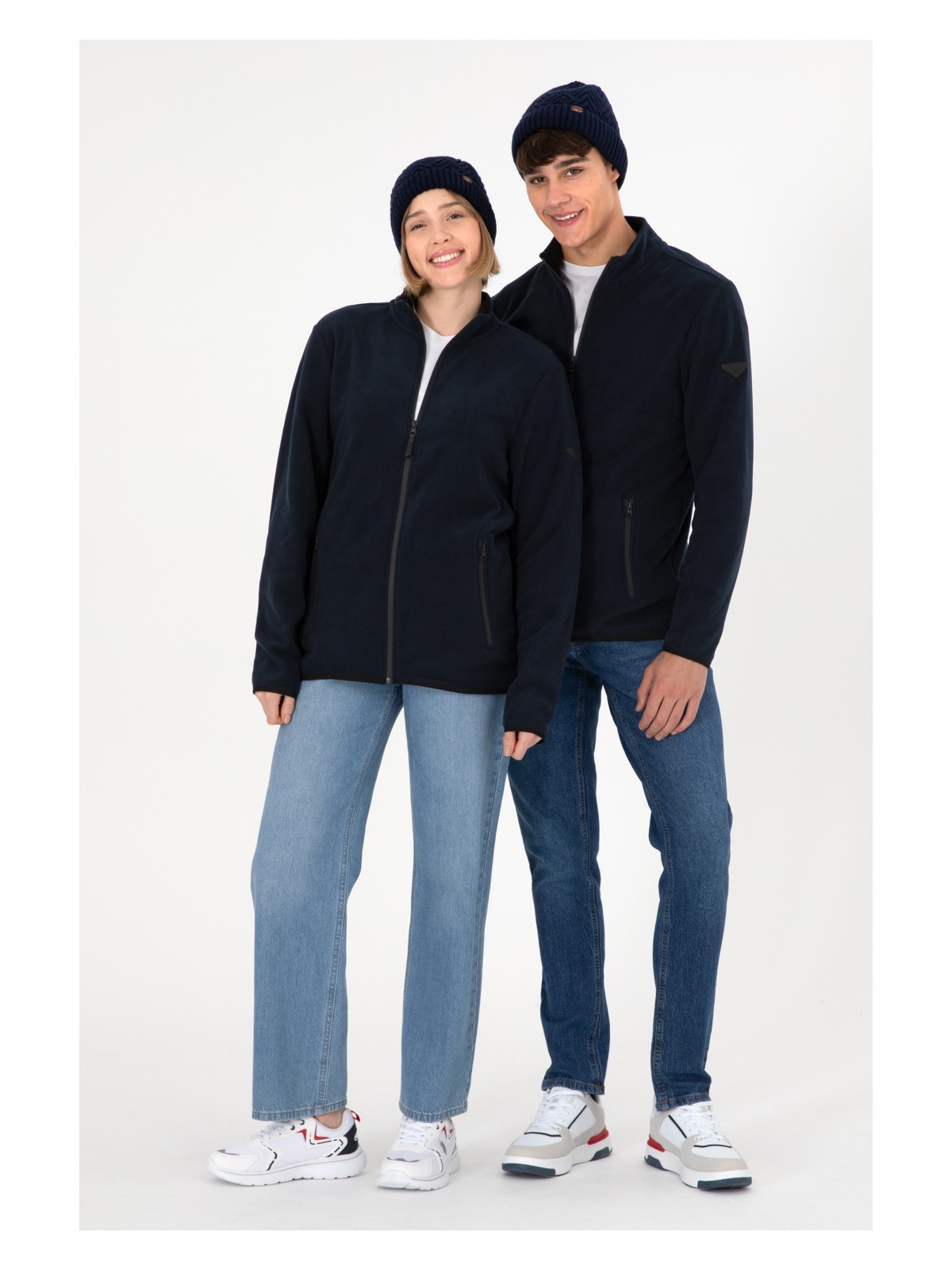 U.S. Polo Assn. Erkek Siyah Basic Polar Hırka 50298066-VR046 - Görsel 3