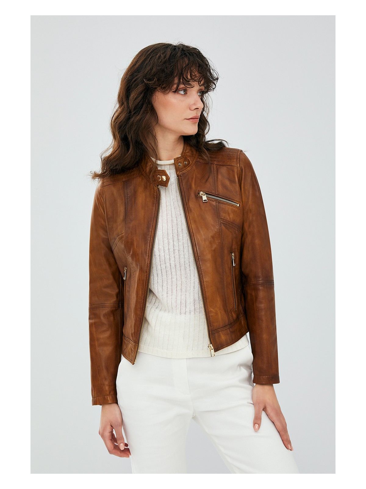 Derimod Kylie Kadın Deri Ceket