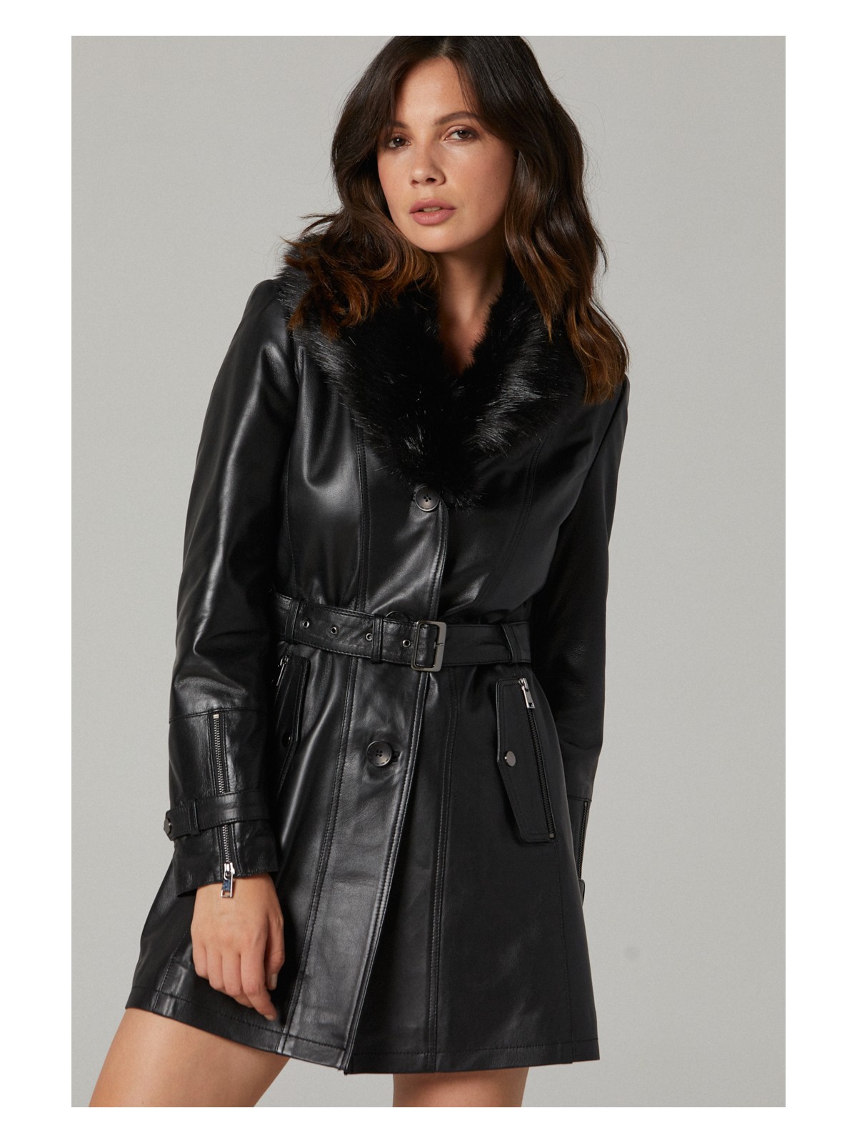 Derimod Rhoda Kadın Deri Ceket