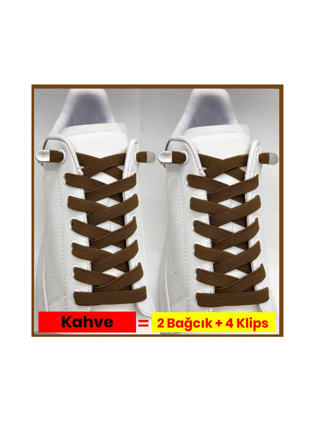 Airyfoot Pratik Kilitli Elastik Ayakkabı Bağcığı 100 cm ( 1 Çift ) - Görsel 4