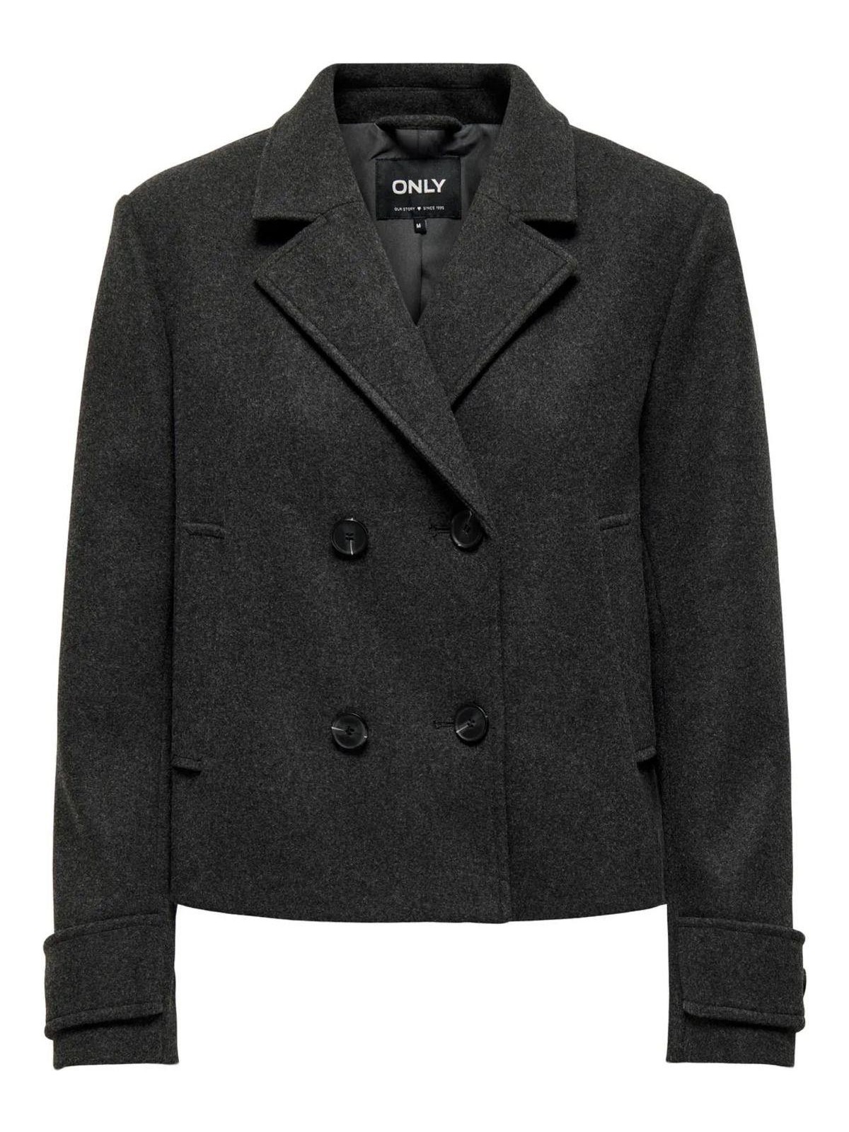 Only Onlfreja Lıfe Short Db Jacket Otw Noos Only Astarlı Kısa Kaban - Görsel 4