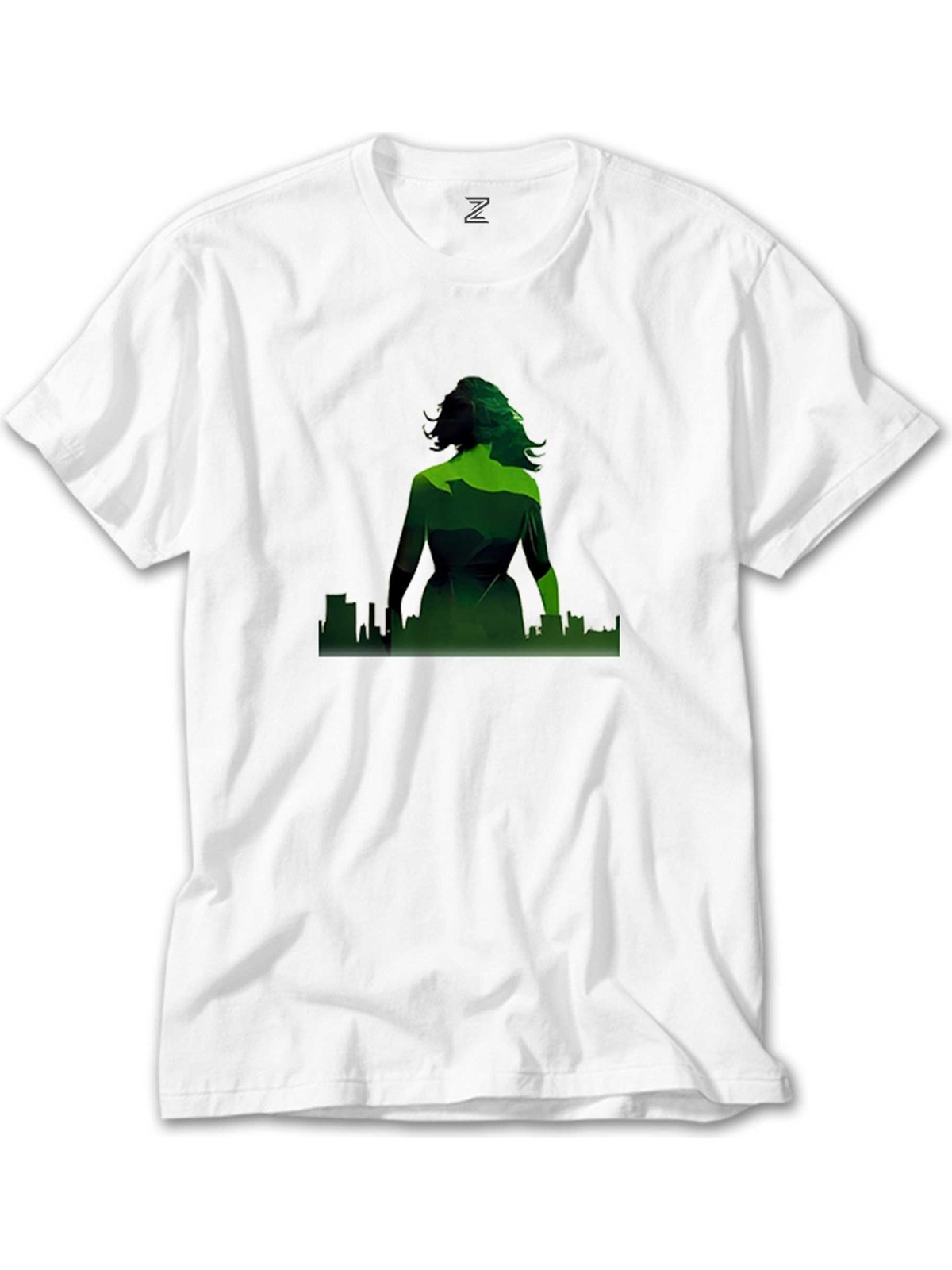 Wakha She Hulk City Beyaz Tişört