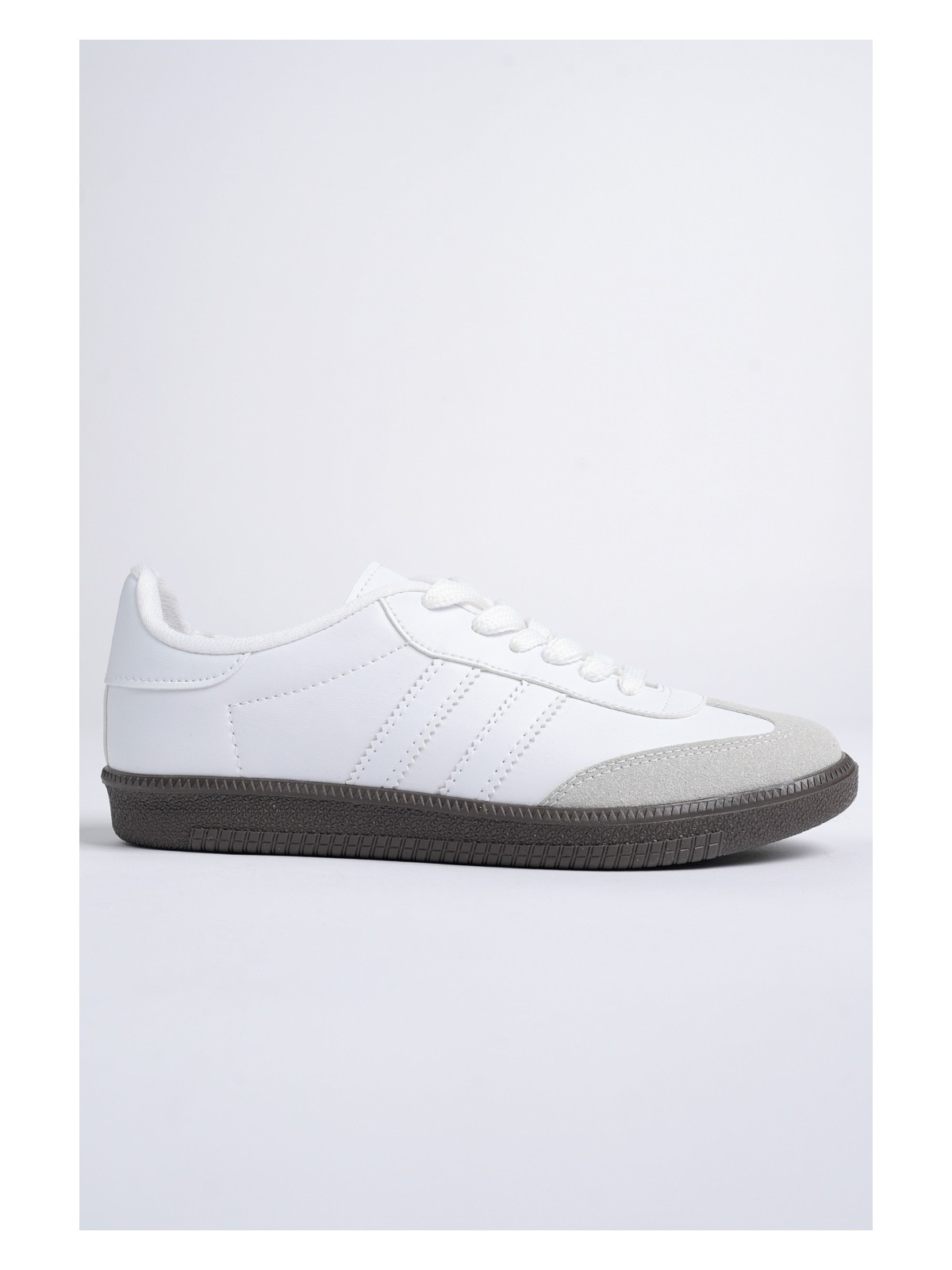 Muggo Gordon Unisex Ortopedik Günlük Garantili Bağcıklı Yürüyüş Koşu Sneaker Spor Ayakkabı - Görsel 6