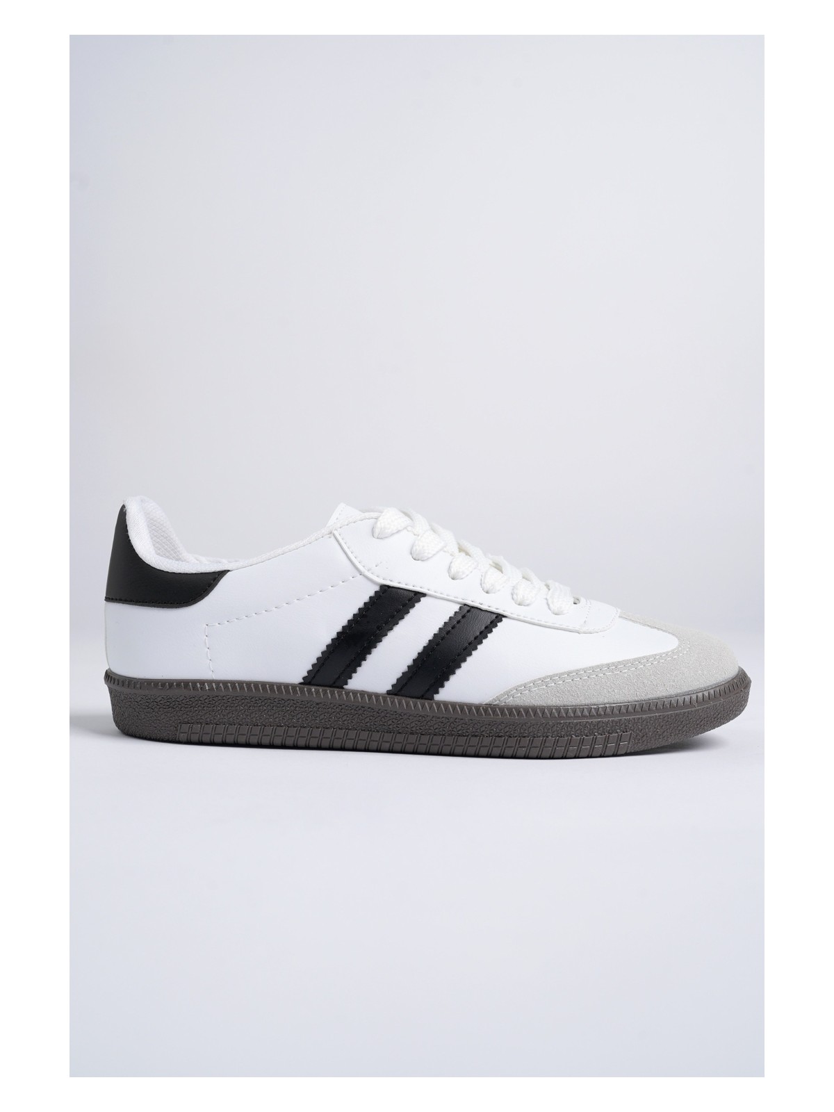 Muggo Gordon Unisex Ortopedik Günlük Garantili Bağcıklı Yürüyüş Koşu Sneaker Spor Ayakkabı - Görsel 4