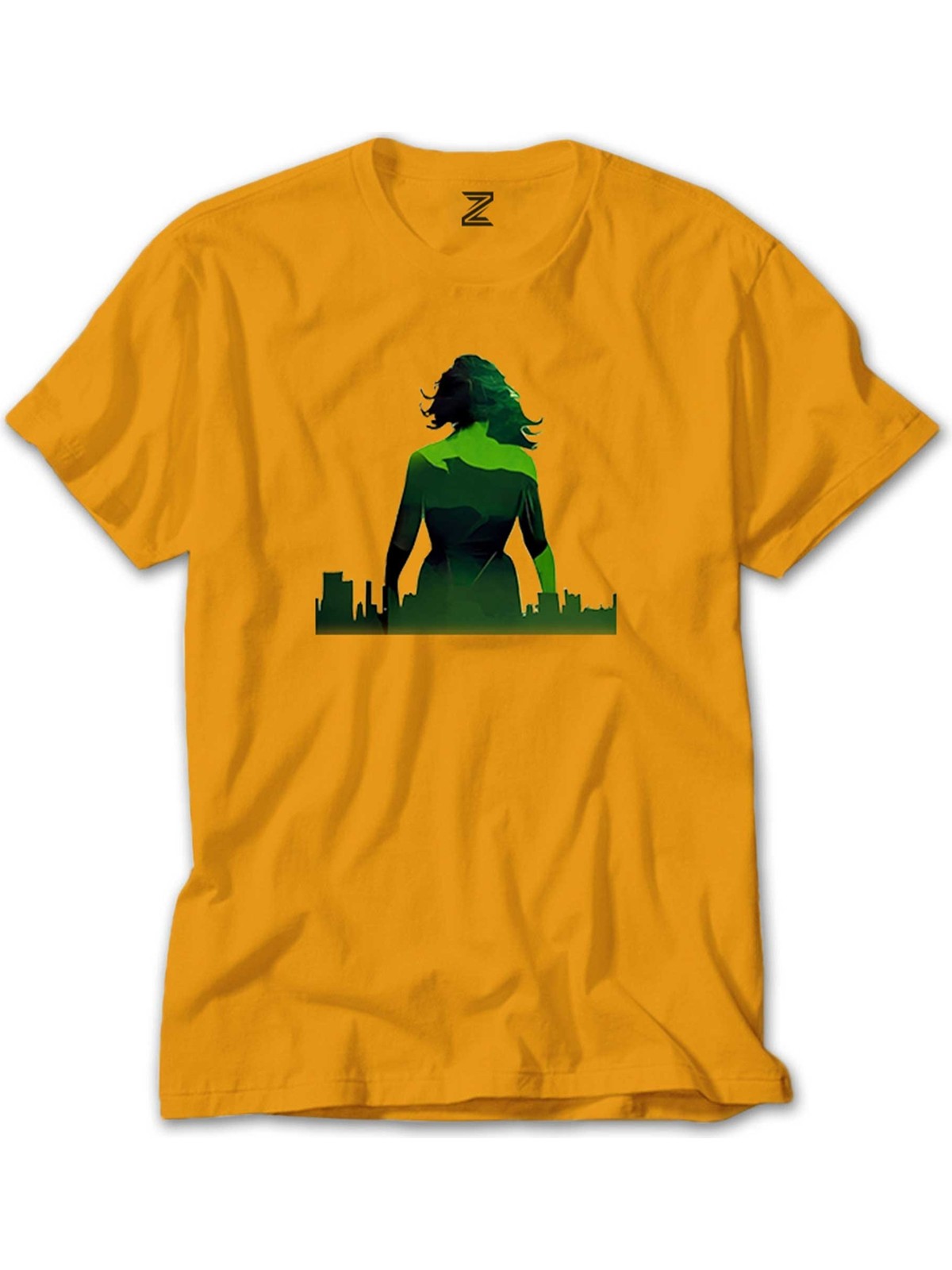 Wakha She Hulk City Gri Tişört - Görsel 4