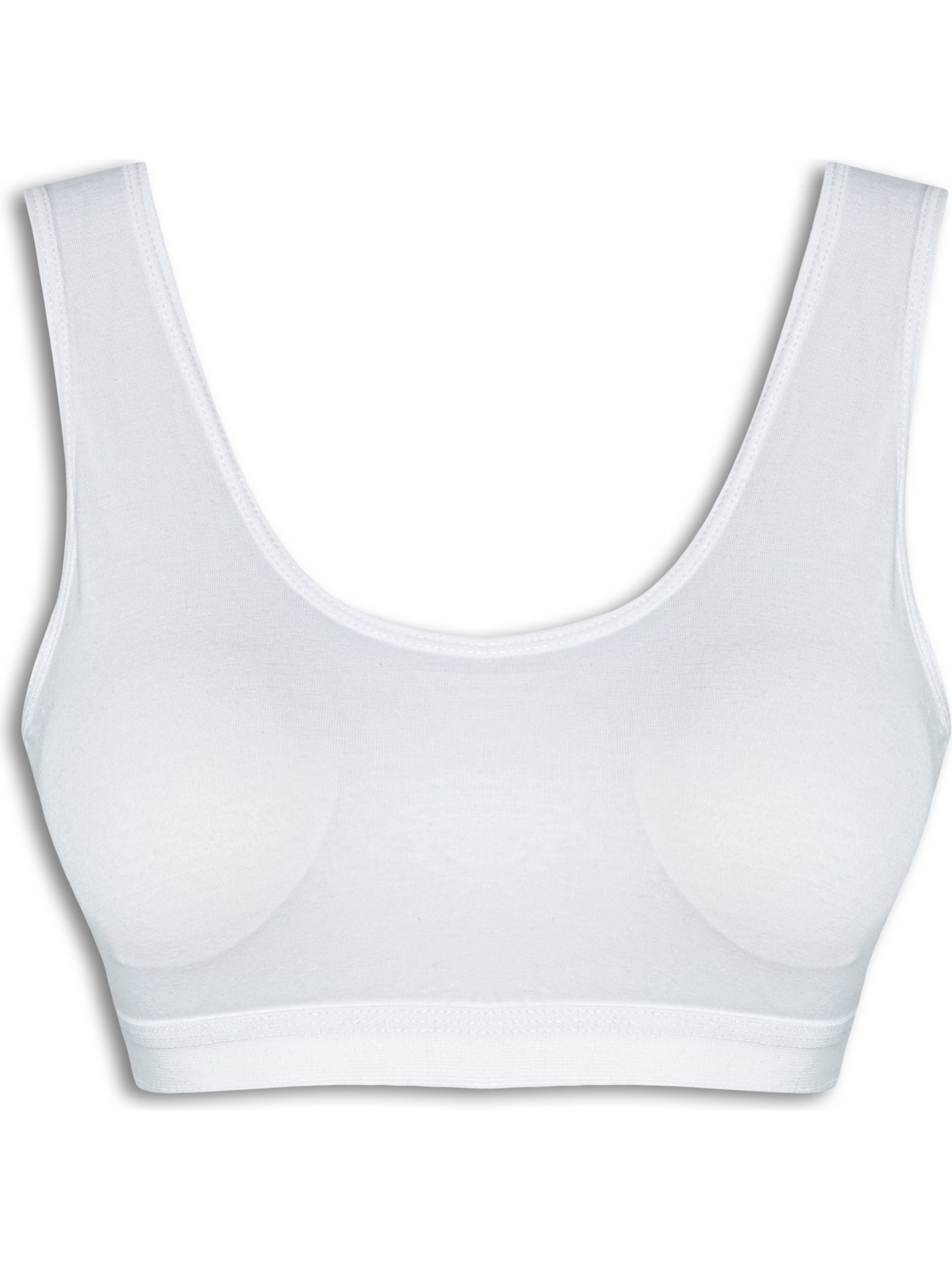 HNX Çıkarılabilir Pedli Pamuklu Kalın Askılı Kadın Büstiyer - Görsel 4