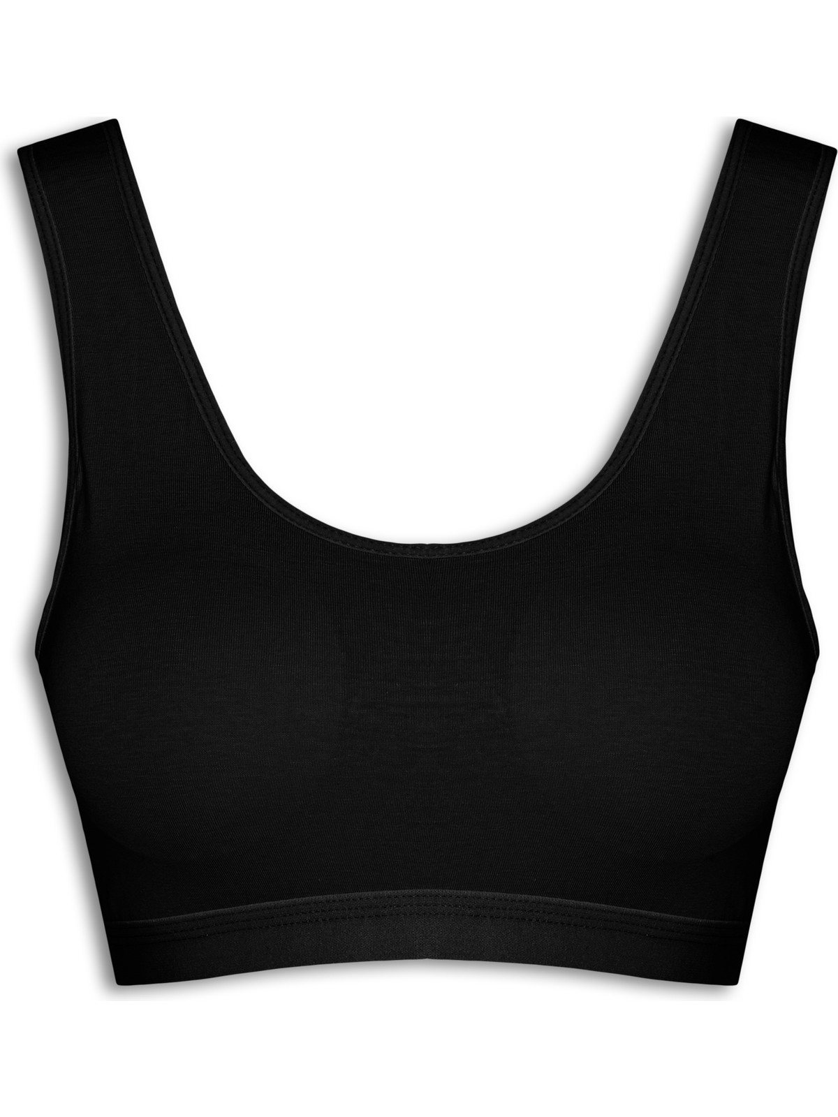 HNX Çıkarılabilir Pedli Pamuklu Kalın Askılı Kadın Büstiyer - Görsel 3