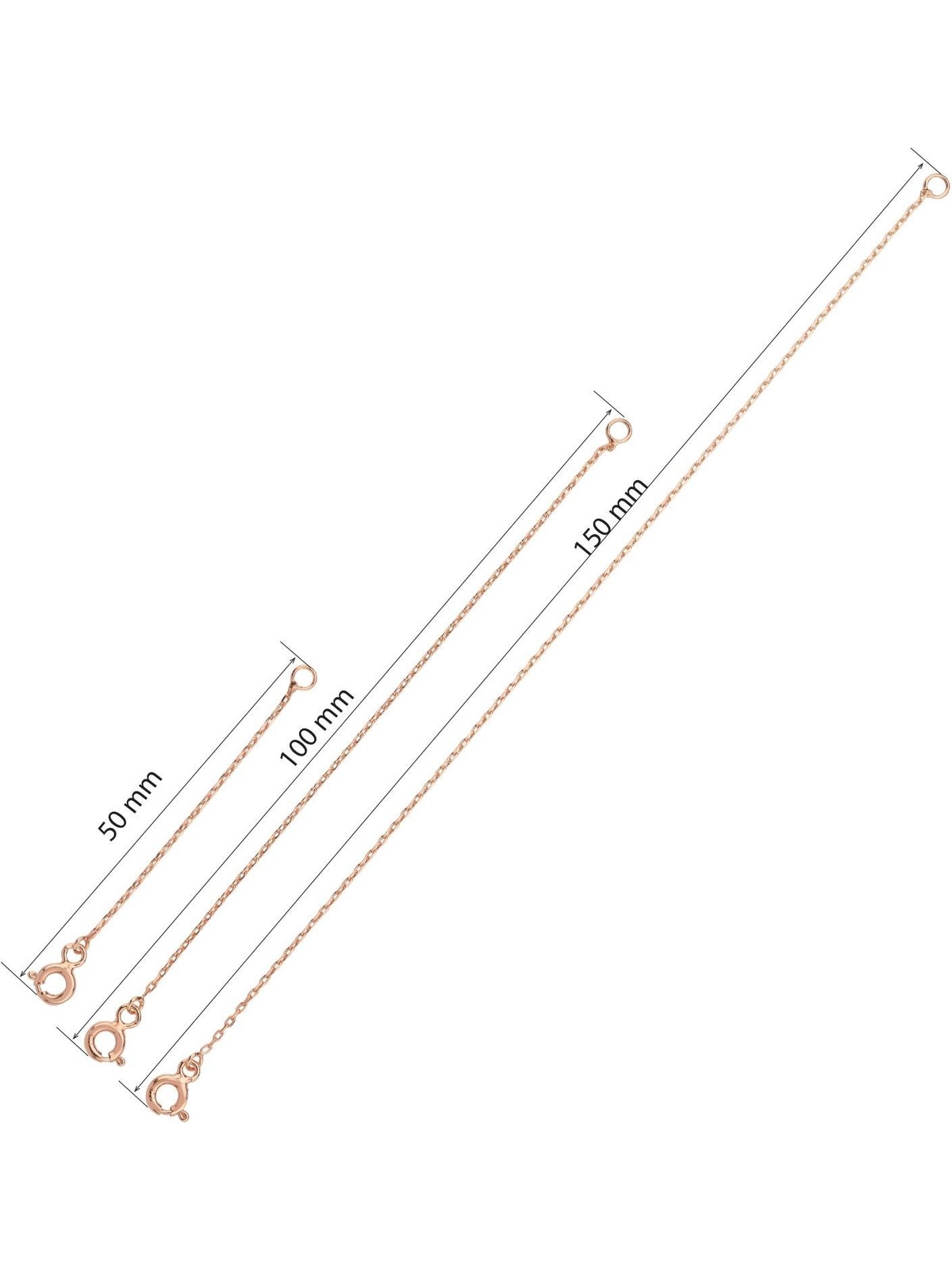 Nereze 925 Ayar Gümüş Uzatma Zinciri ( Bileklik, Kolye, Halhal, Şahmeran Kullanımına Uygun) - Görsel 5