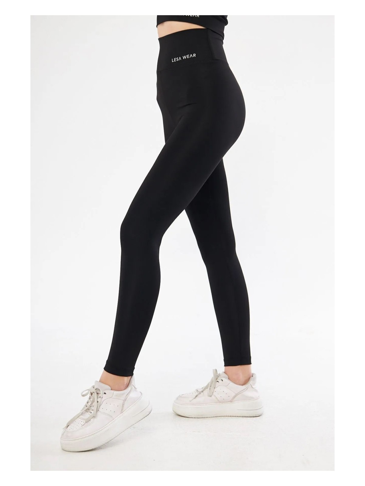 Lesa Wear Yüksek Bel Likralı Toparlayıcı Tayt - Görsel 3