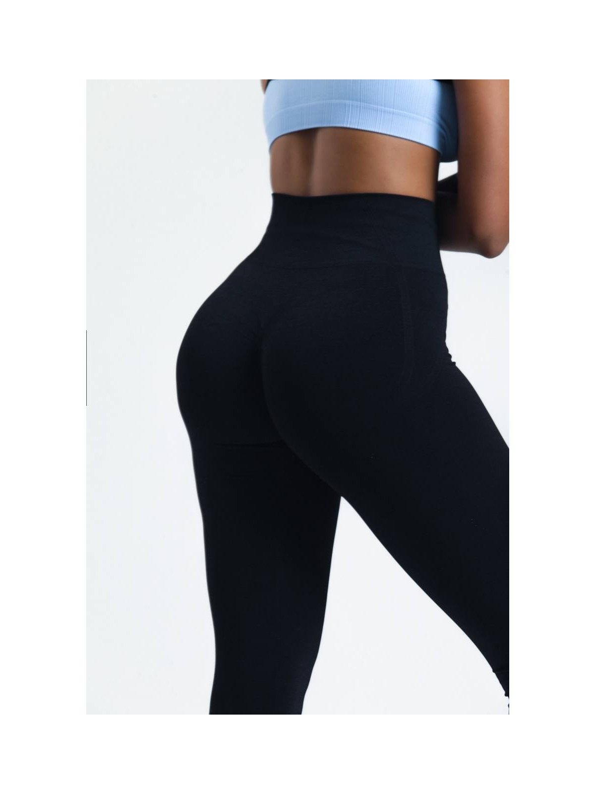 Gymhams Gh-Oa Serisi Kalçası Büzgülü Push Up Kalça Şekillendirici Seamless Scrunch Likralı Spor Kadın Tayt