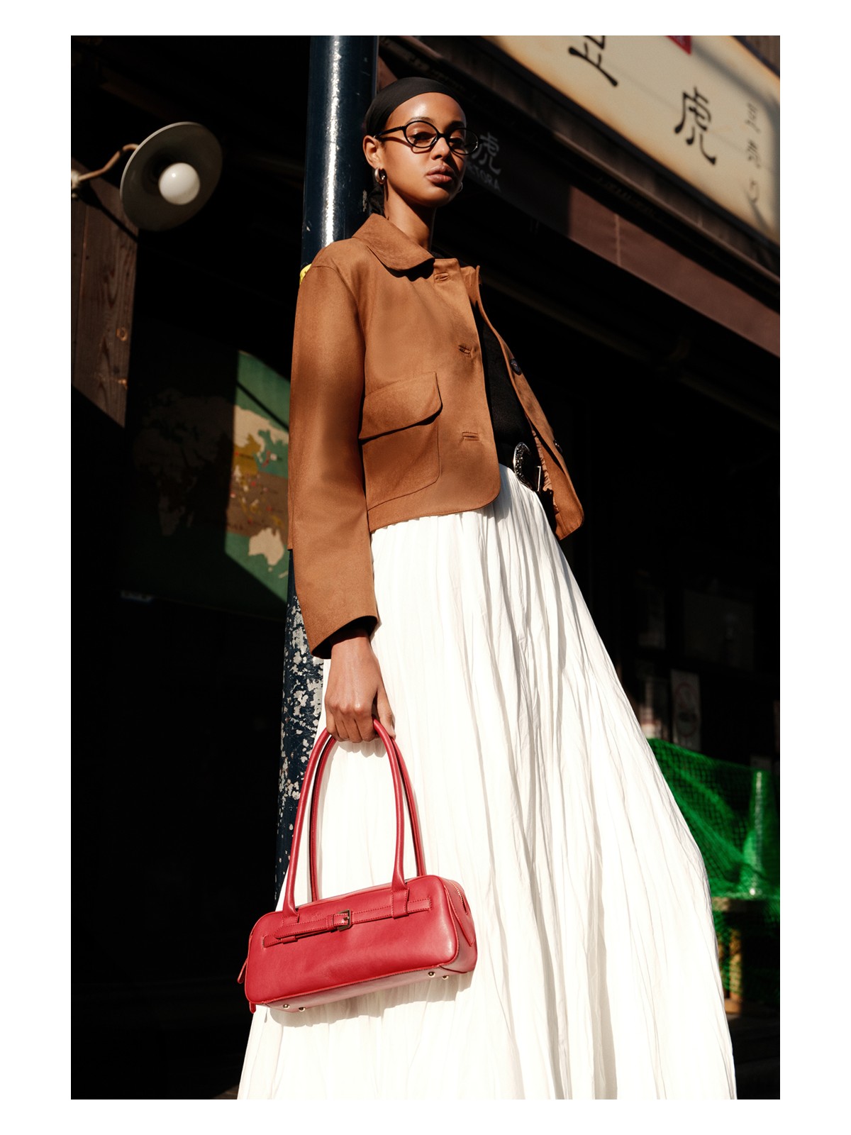 Manuka Pılıse Maxı Etek Ekru