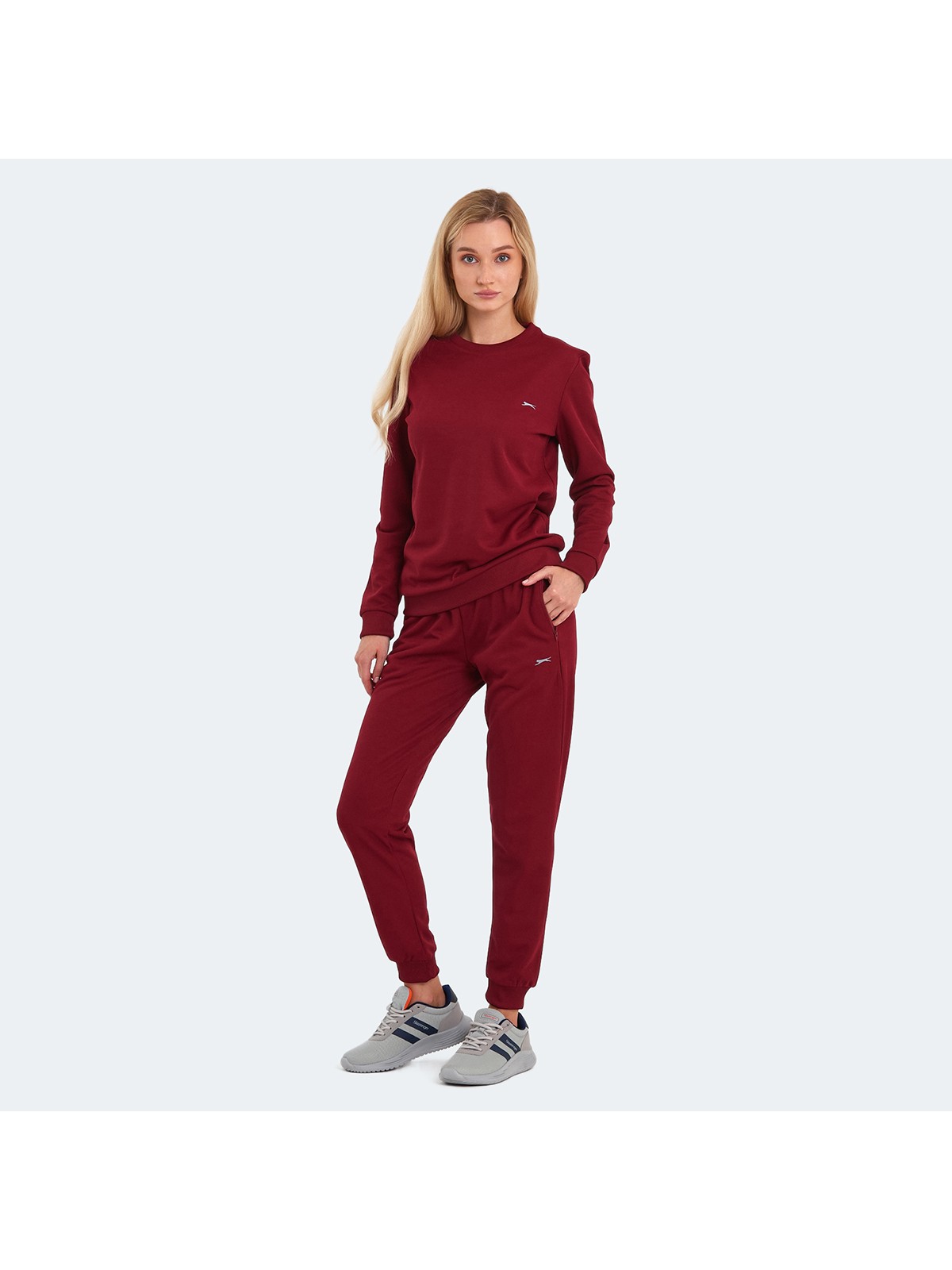 Slazenger OLINDA Kadın Eşofman Takımı Pudra - Görsel 6