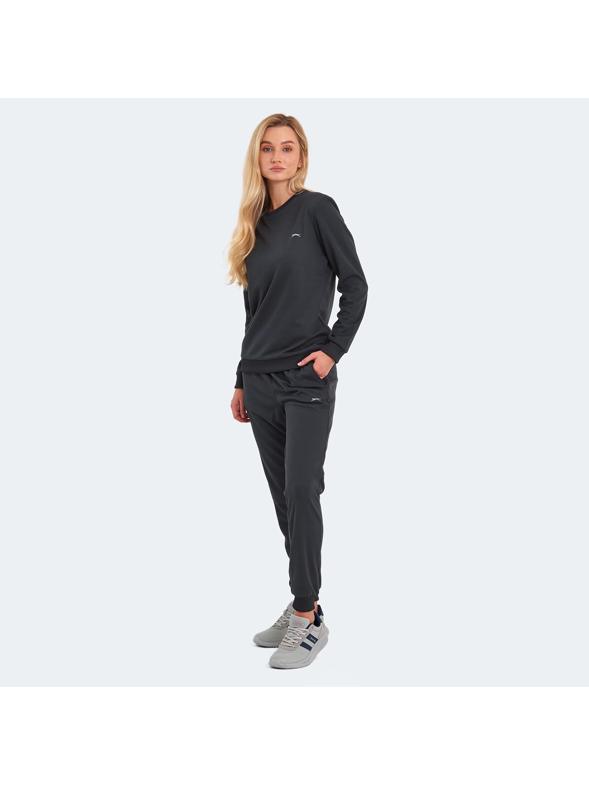 Slazenger OLINDA Kadın Eşofman Takımı Pudra - Görsel 4