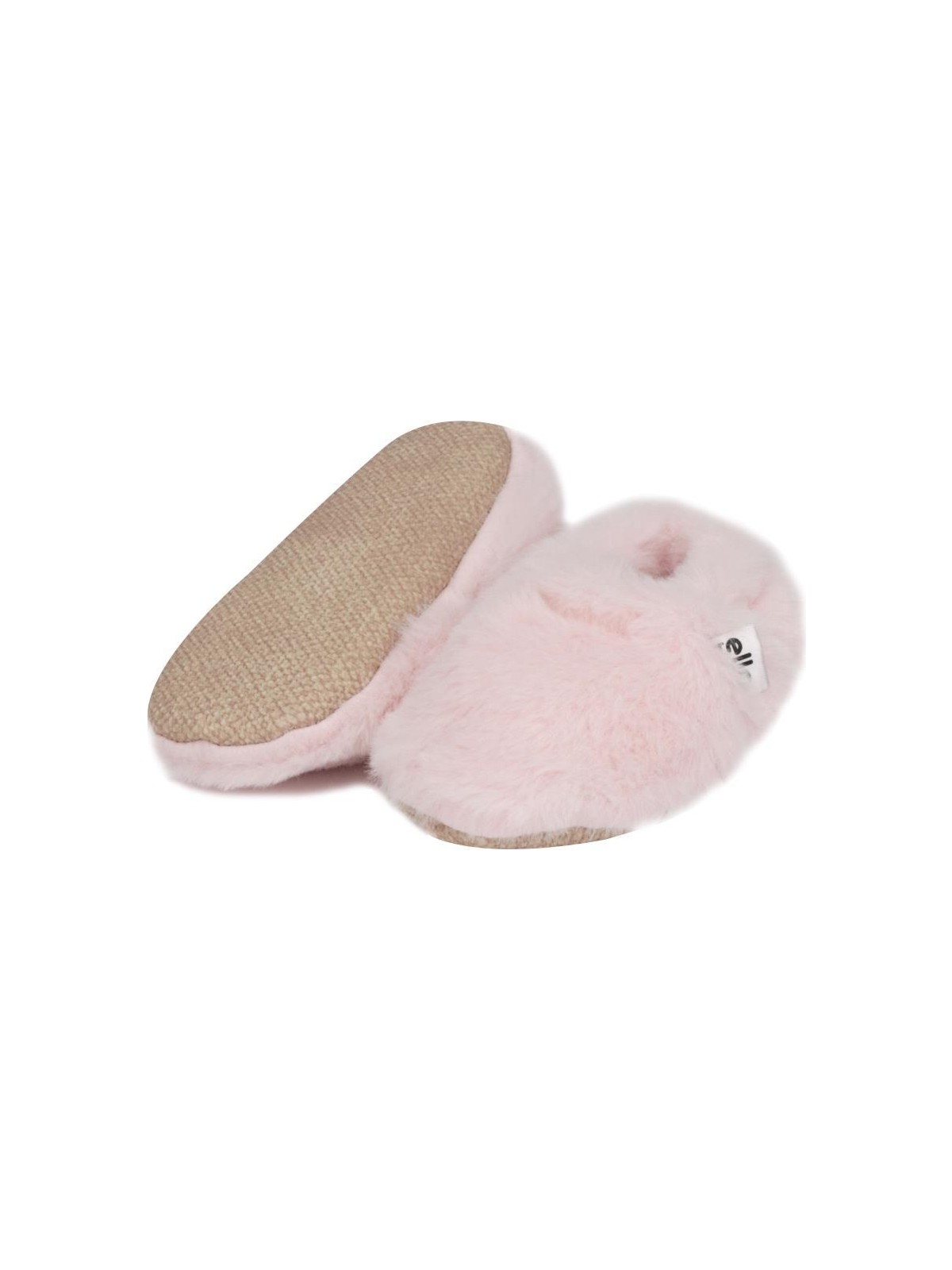 Ella Bonna Yumuşak Tüylü ,organik Bebek Patik, Kaydırmaz Taban Kreş Ayakkabısı, Taba - Görsel 3