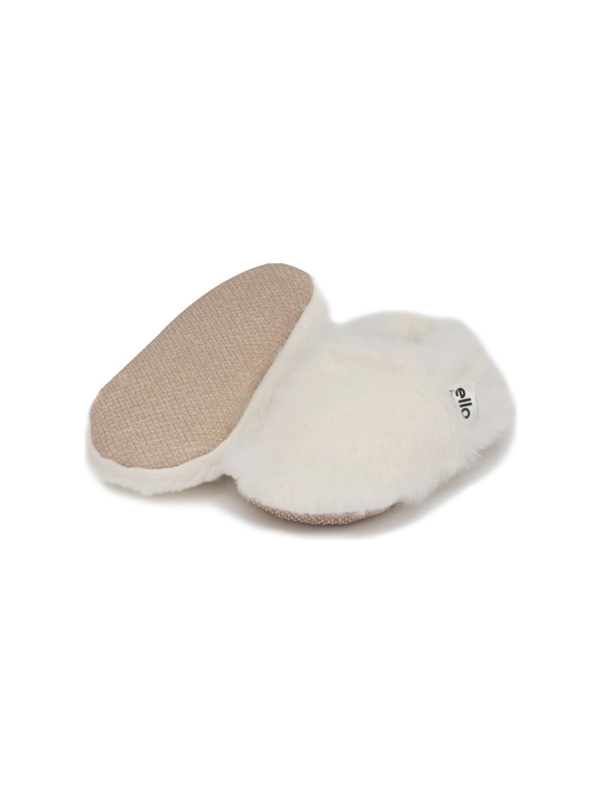 Ella Bonna Yumuşak Tüylü ,organik Bebek Patik, Kaydırmaz Taban Kreş Ayakkabısı, Taba