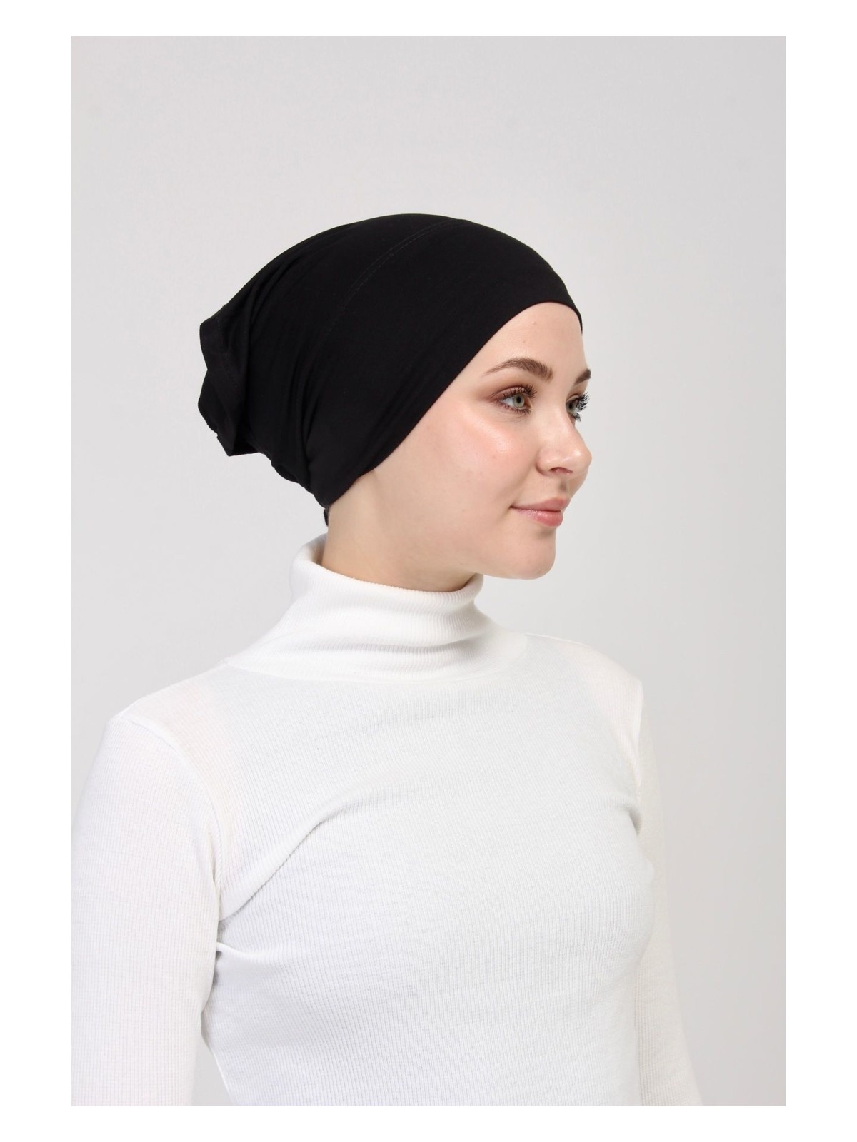 Manolyaşal İslamic Hijab Pratik Tesettür Boru Bone - Görsel 5