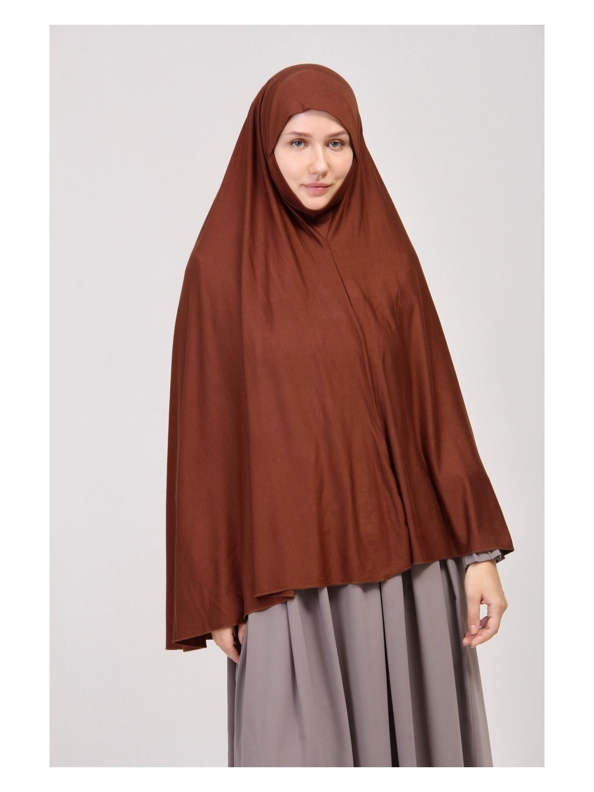 Manolyaşal İslamic Hijab Manolyaşal Pratik Eşarp Standart Beden Peçeli 5xl Sufle - Siyah - Görsel 7