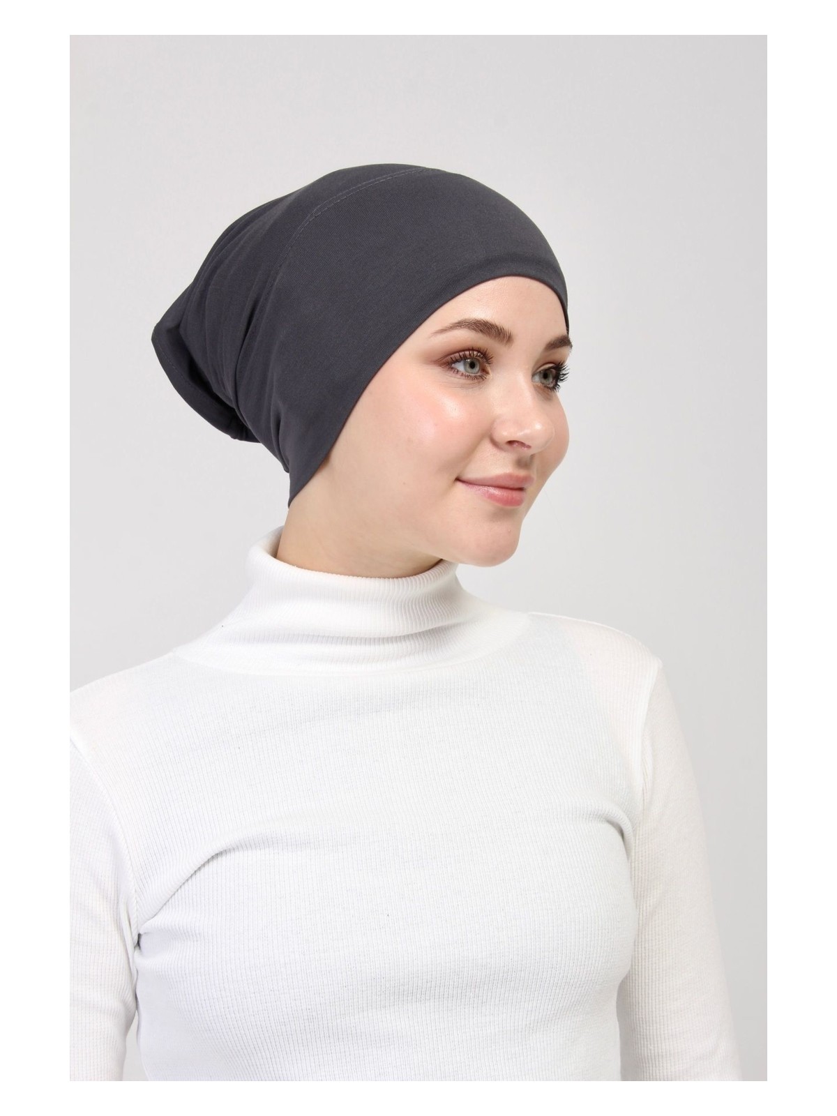 Manolyaşal İslamic Hijab Pratik Tesettür Boru Bone - Görsel 9