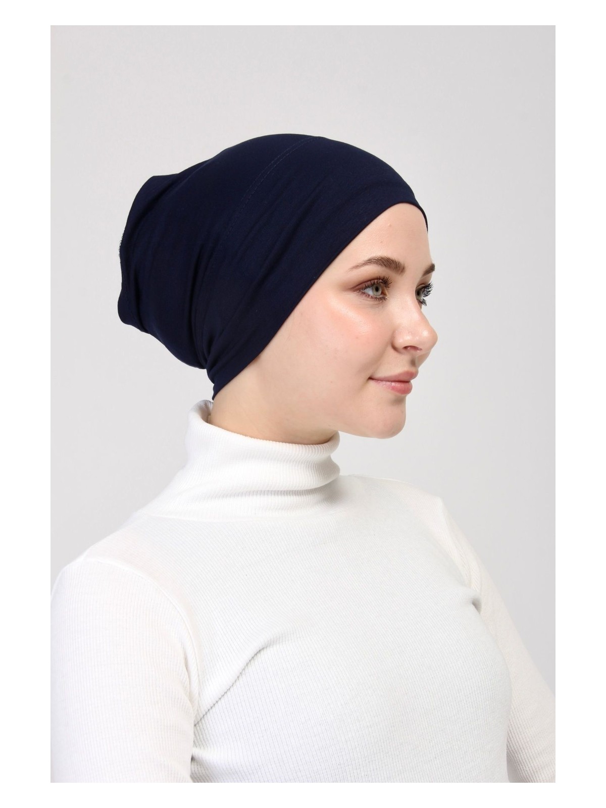 Manolyaşal İslamic Hijab Pratik Tesettür Boru Bone - Görsel 7