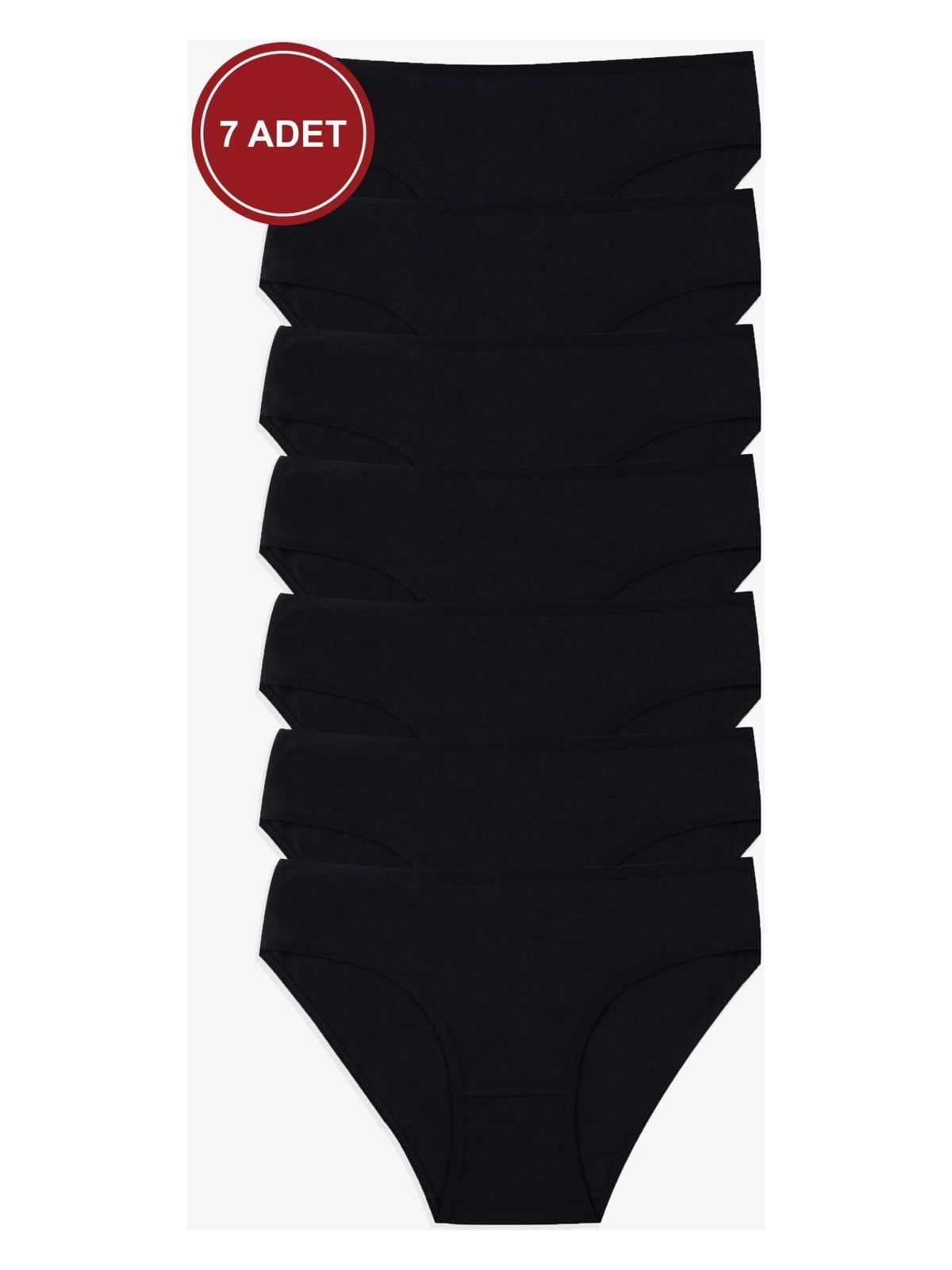 Koza İç Giyim Kadın 7'li Likralı Külot - Görsel 8