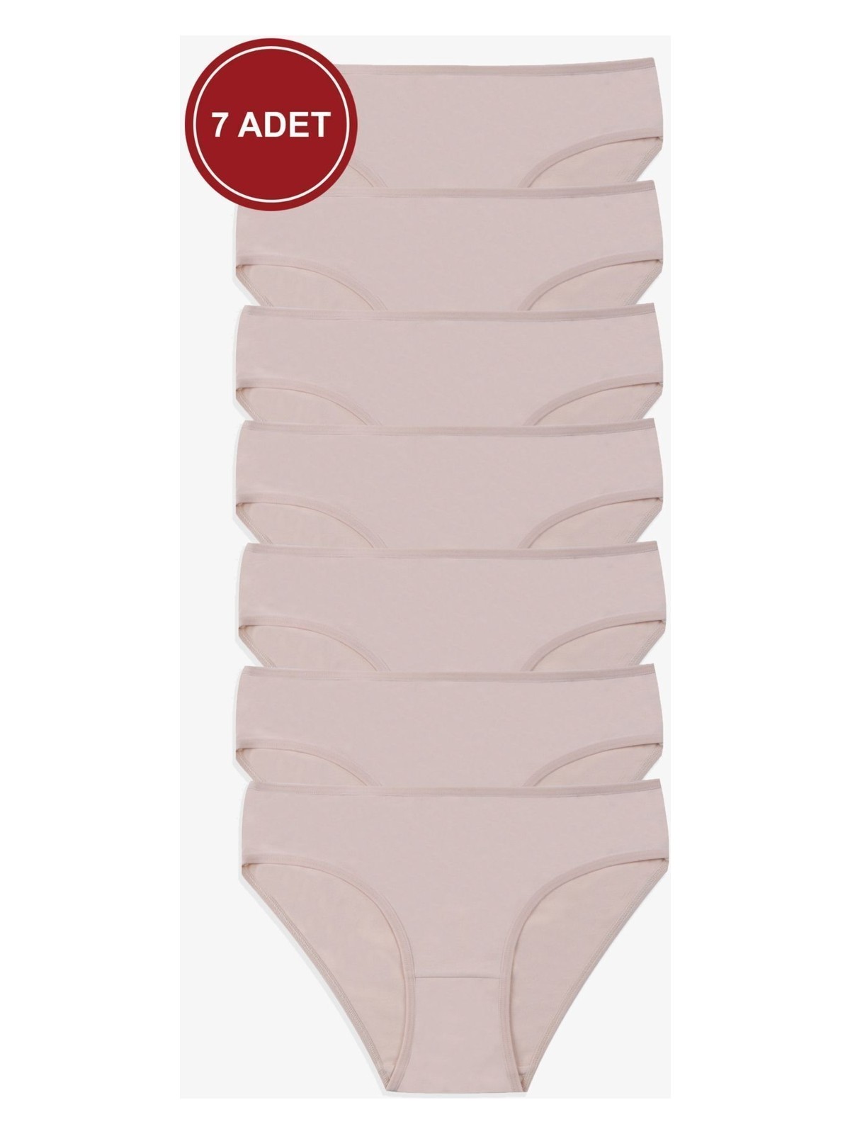 Koza İç Giyim Kadın 7'li Likralı Külot - Görsel 9
