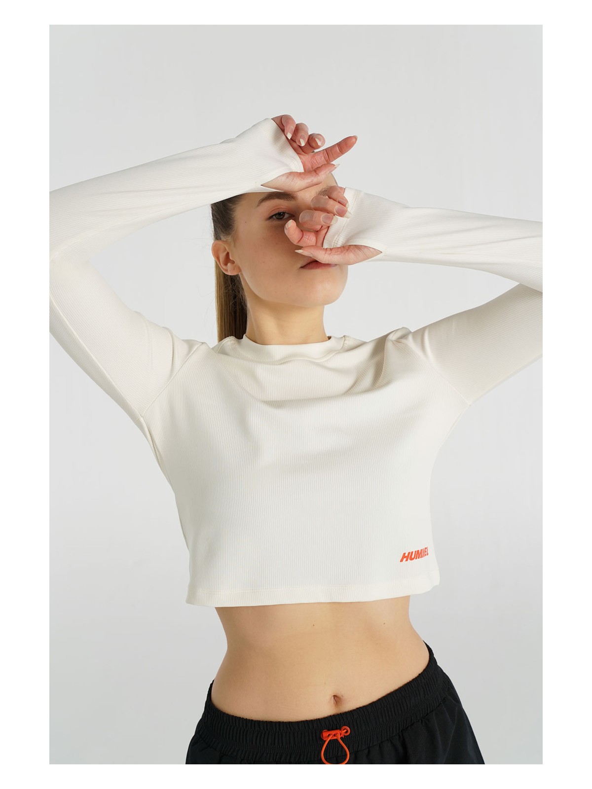 Hummel Dolby Crop Uzun Kollu Tişört