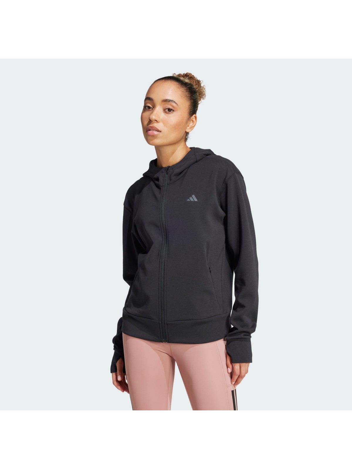 adidas Adidas Performance JP2654 Designed 4 Training Full-Zip Hooded Sweatshirt