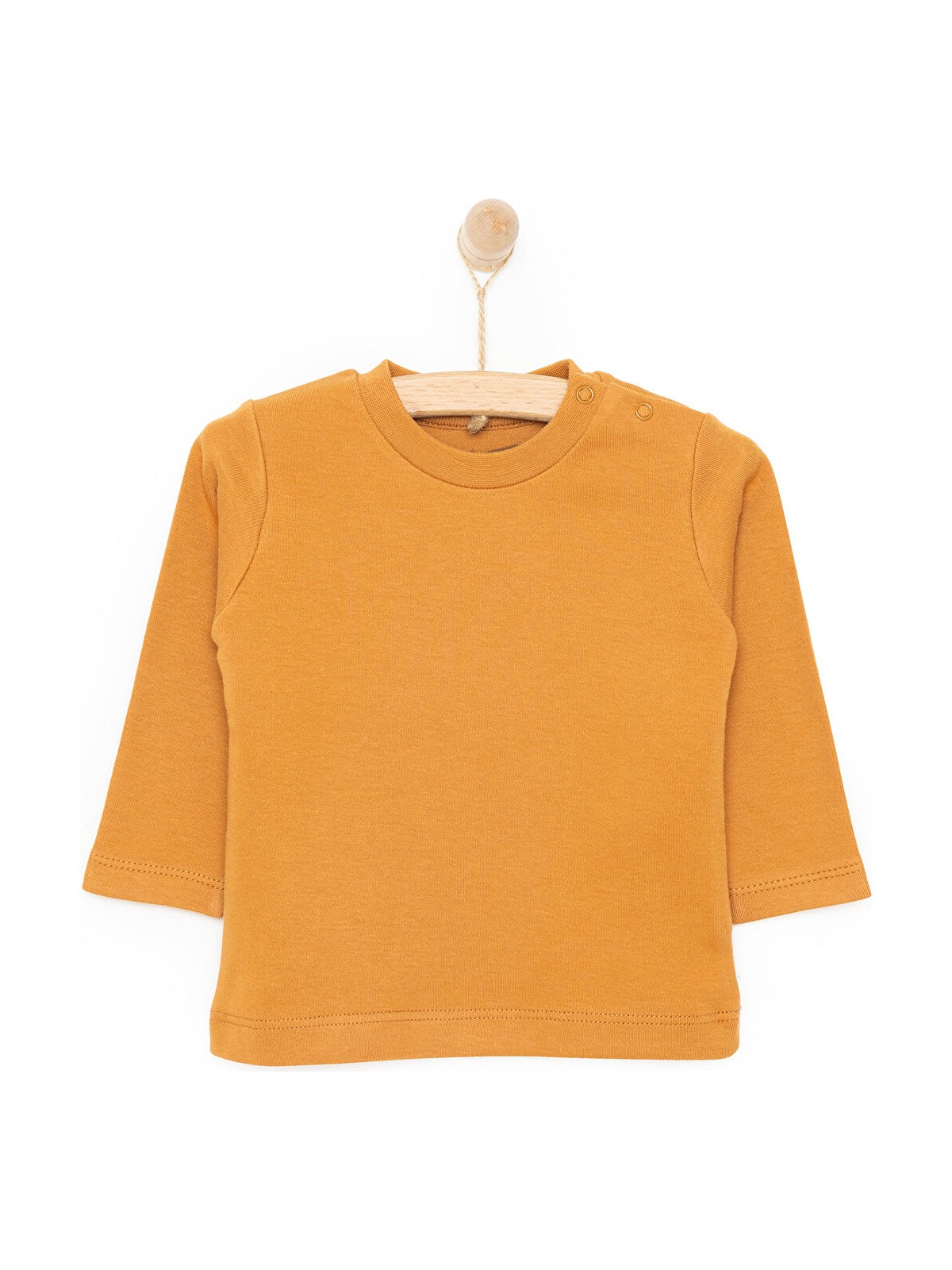 HelloBaby Basic Balon Desenli İnterlok Uzun Kol Tshirt Erkek Bebek