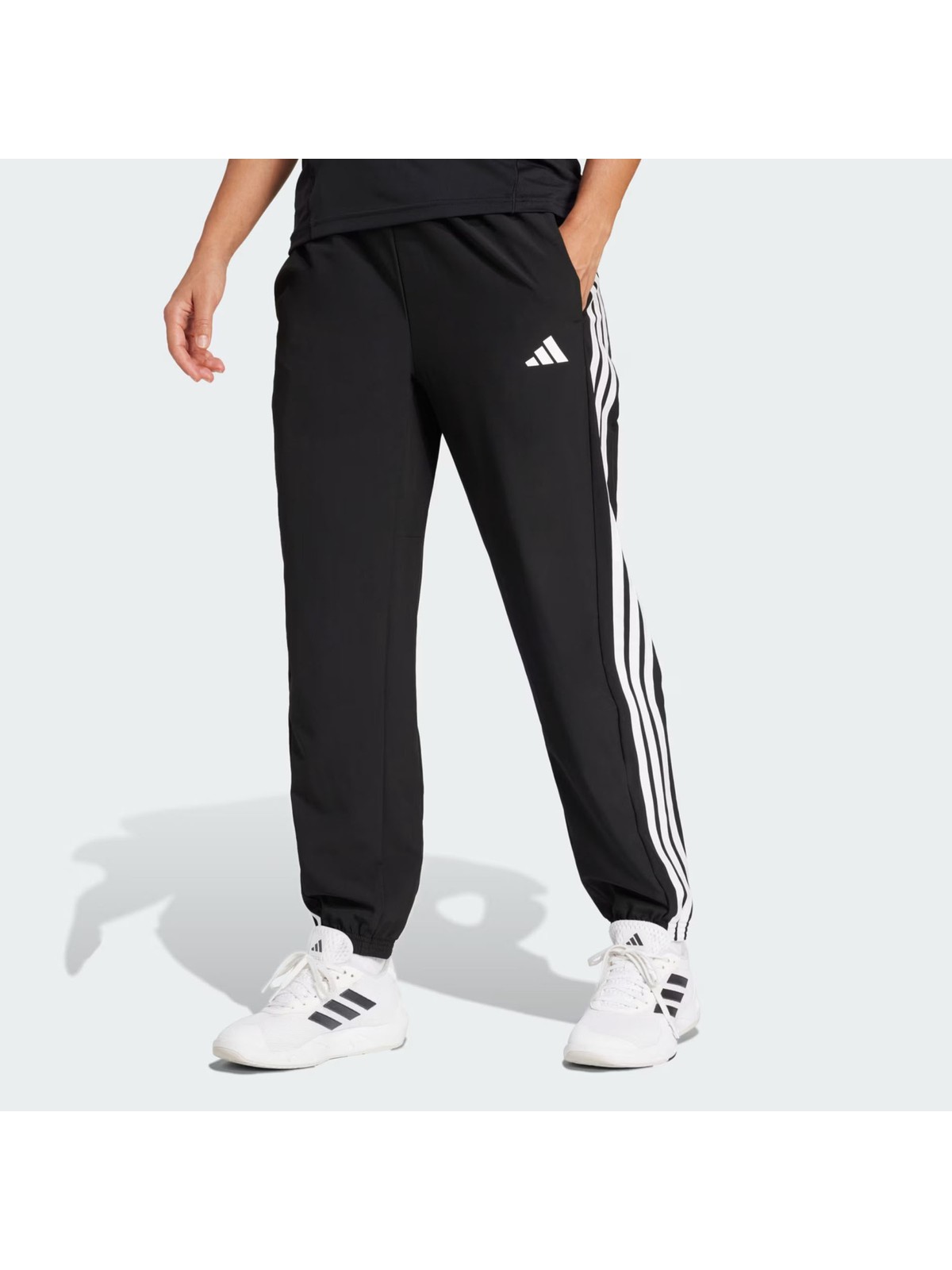 adidas Adidas Performance JI8313 Train Essentials 3-Stripes Woven Pants - Görsel 4