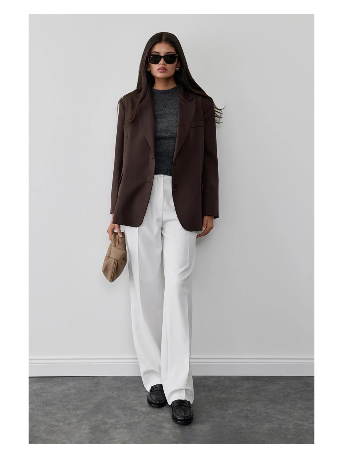 Suud Collection Siyah Maskülen Blazer Ceket - Görsel 3