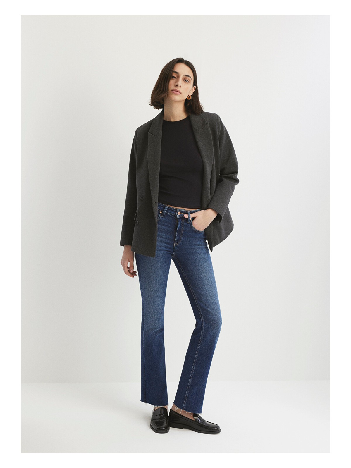 Mavi Maria Gold Shape Koyu Mavi Jean Pantolon 101225-80680