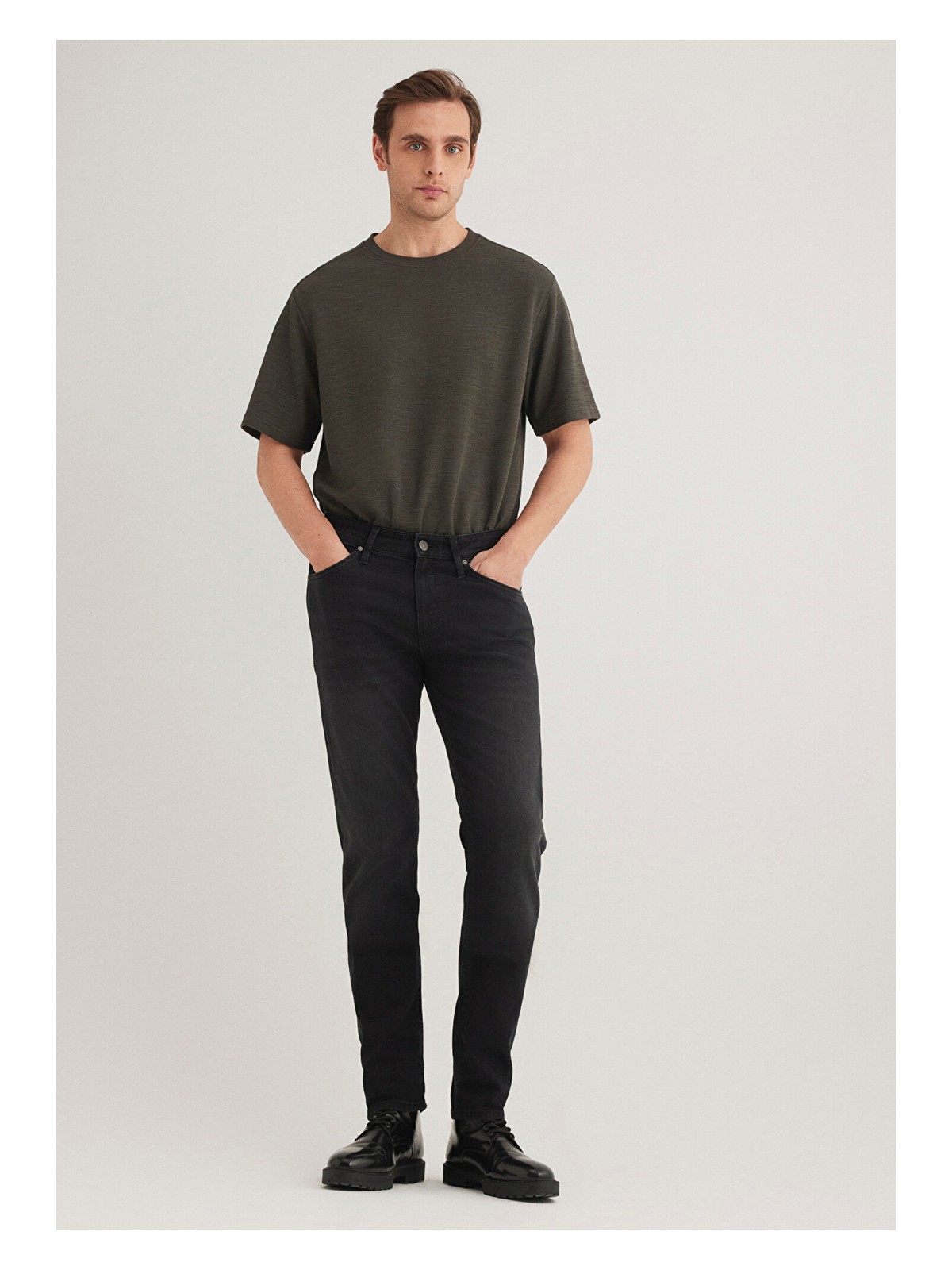 Mavi Jake Mavi Premium Koyu Gri Smoke Jean Pantolon 0042218775