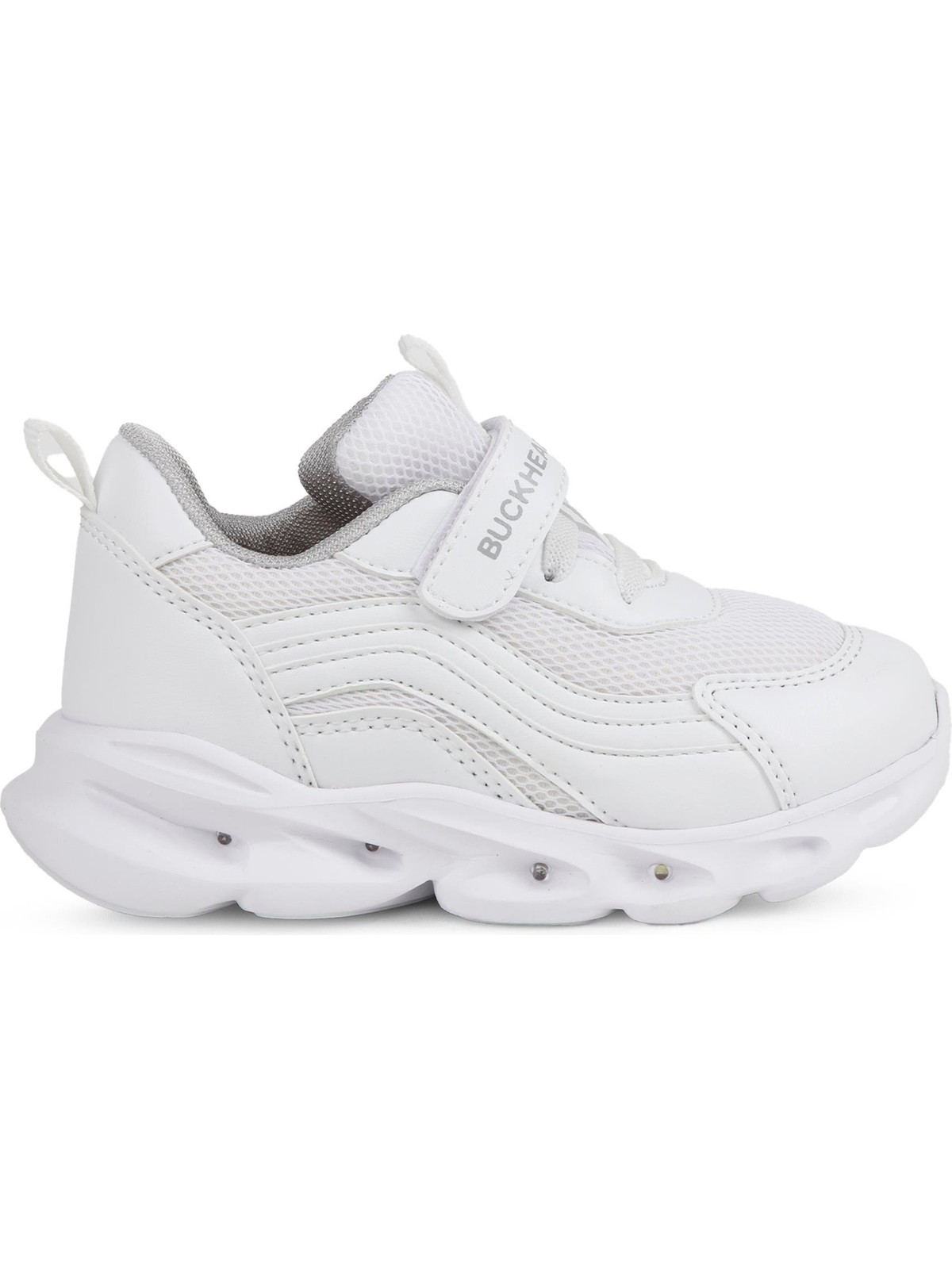 Buckhead Çocuk Işıklı Cırtlı Günlük Ayakkabı BUCK4432 Glossy Max