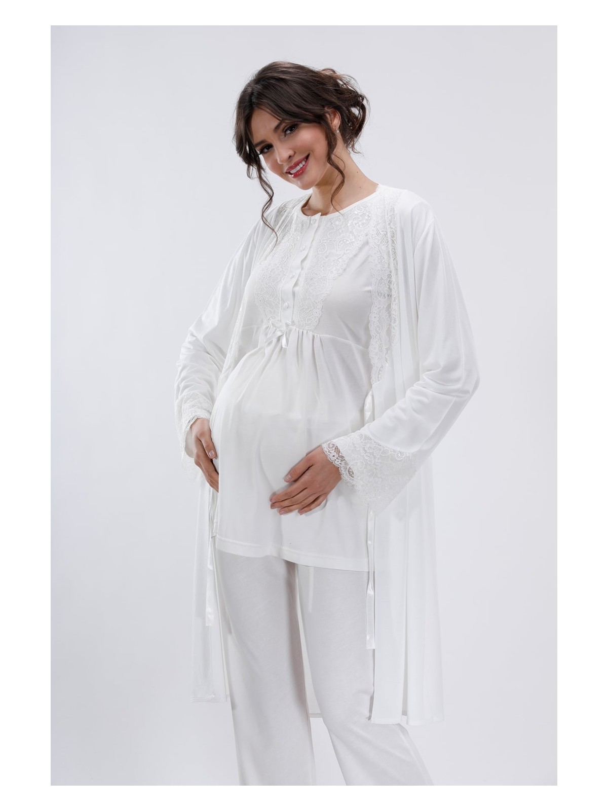 Lorian's LORIAN'S 2026 Lohusa Pijama Takımı 3'lü Set