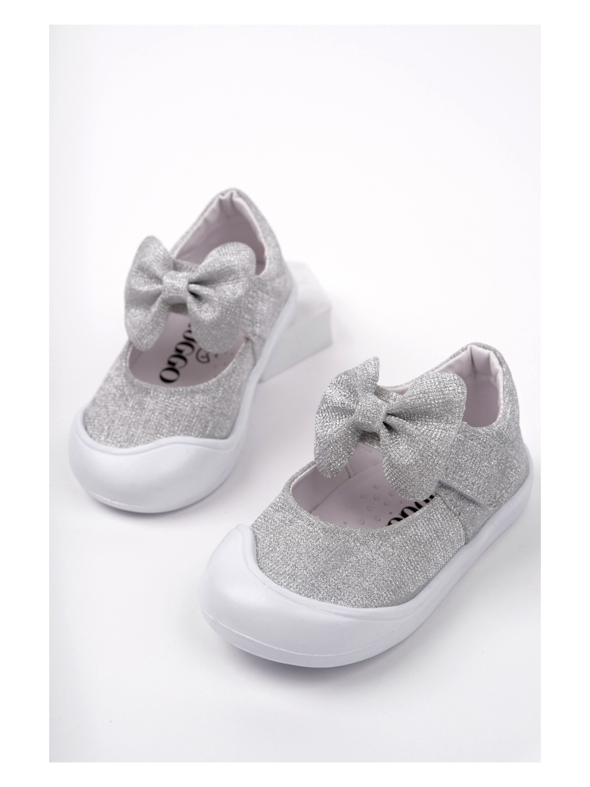 Muggo Molina Cırtlı Fiyonklu Günlük Kız Çocuk Ilk Adım Bebek Spor Ayakkabı - Görsel 5