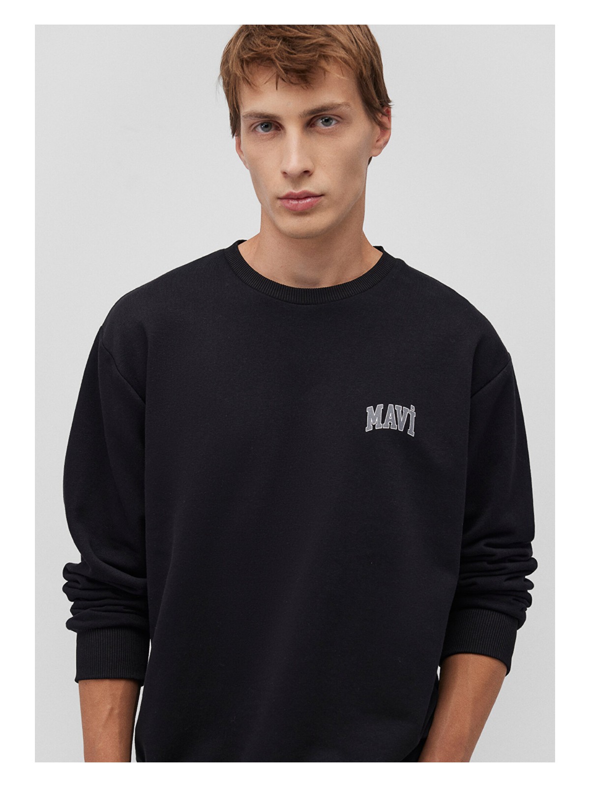 Mavi Mavi Logo Baskılı Siyah Sweatshirt 0611716-900