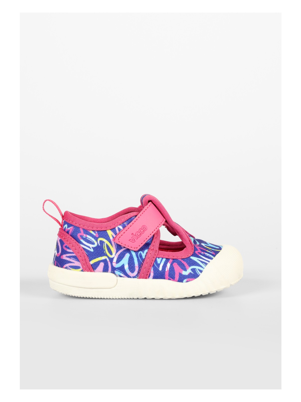 Vicco Darida Desenli Kız Ilk Adım Lacivert Günlük Ayakkabı