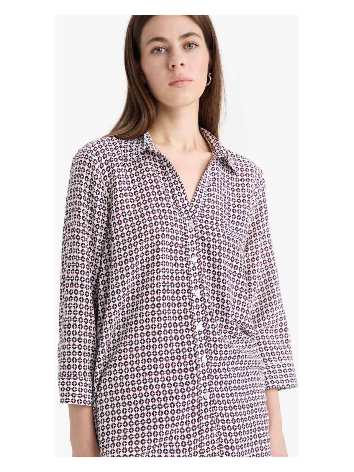 DeFacto Regular Fit Kareli Uzun Kollu Gömlek K6402AZ25SP