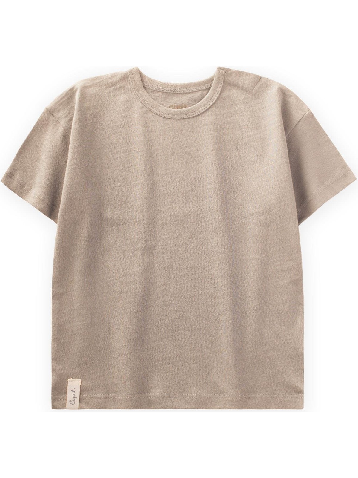 Cigit Basic Bebe T-Shırt 0-3 Yaş Bakır - Görsel 3