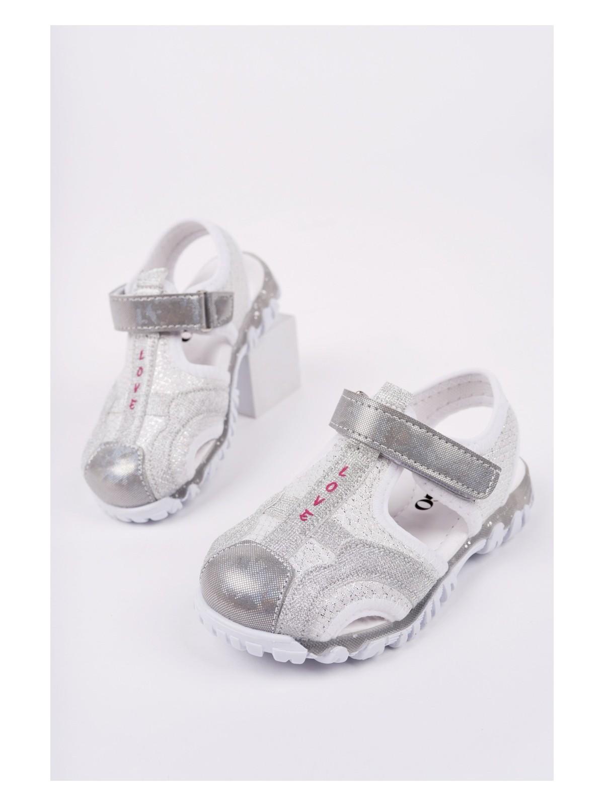 Muggo Slyvester Günlük Önü Kapalı Cırtlı Çocuk Sandalet - Görsel 5