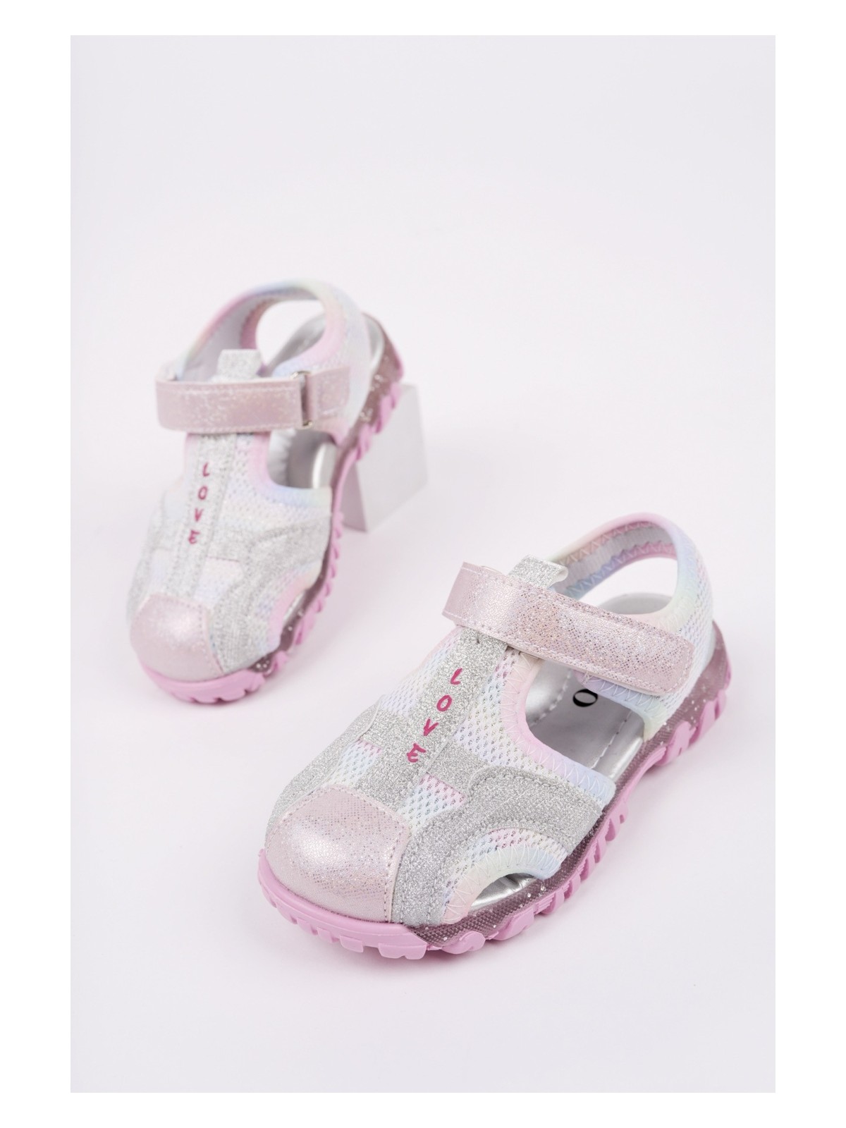 Muggo Slyvester Günlük Önü Kapalı Cırtlı Çocuk Sandalet - Görsel 4