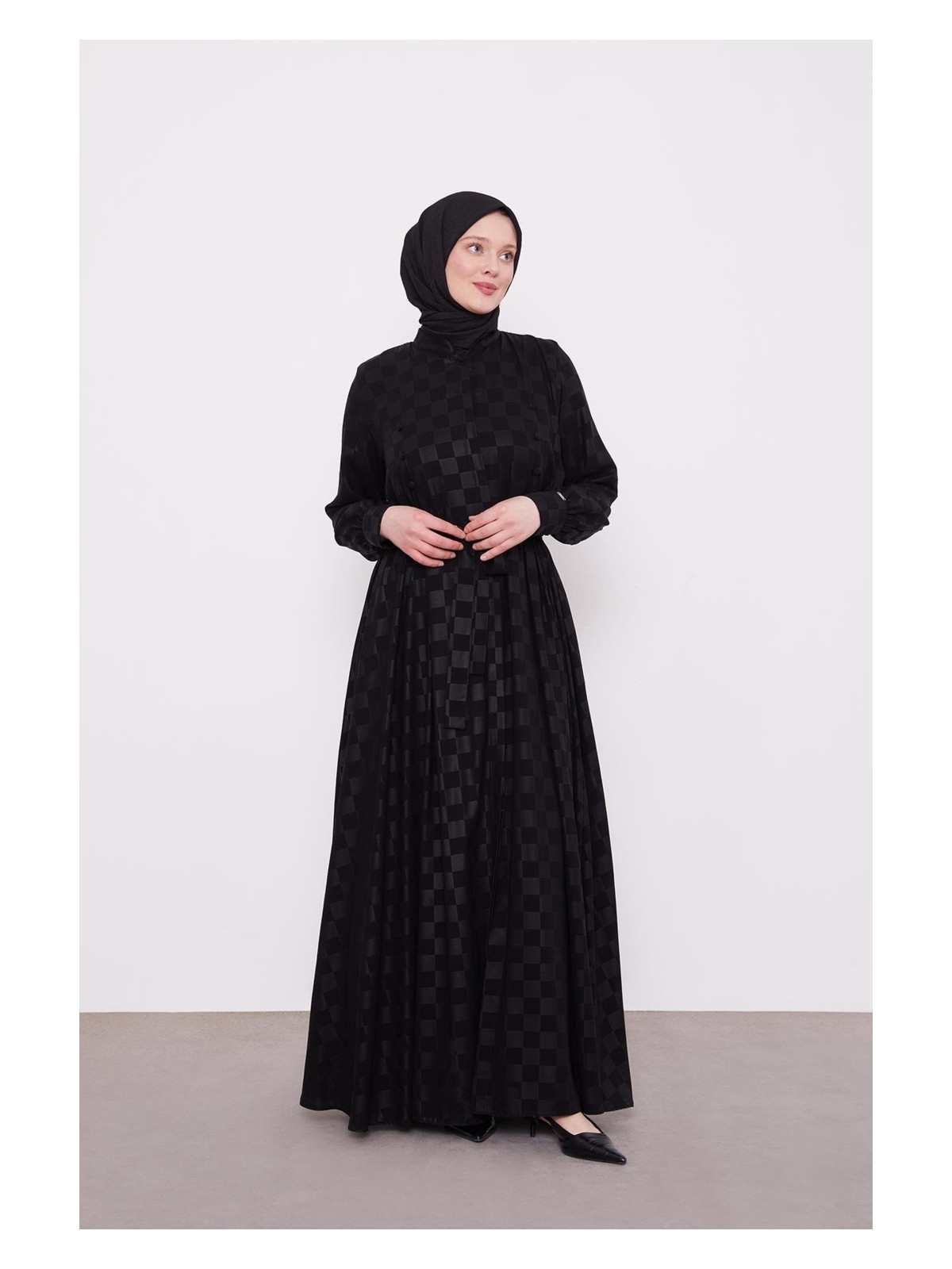 Lêvi D'or Siyah Dama Desen Ferace