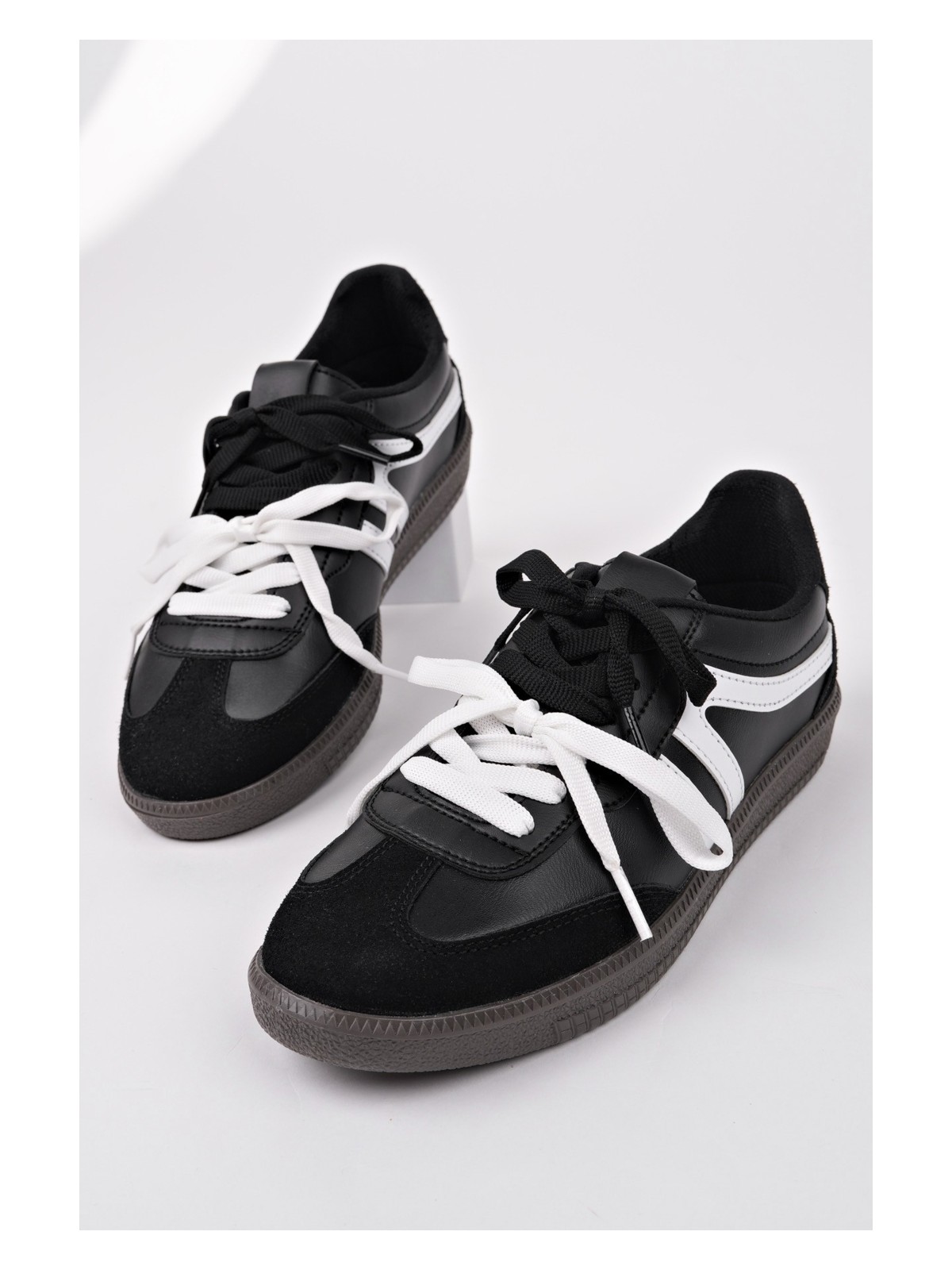 Muggo Retro Çift Bağcıklı Günlük Kadın Sneaker Spor Ayakkabı - Görsel 5