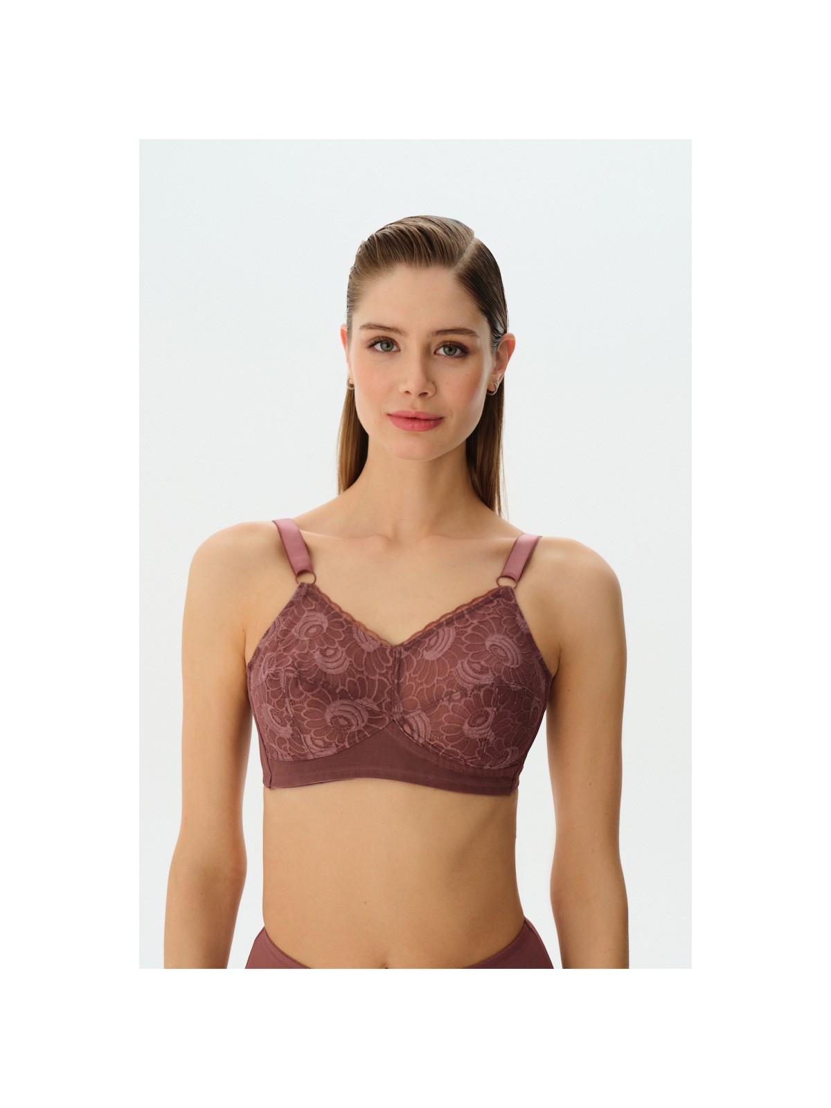 Suwen Miranda Dantelli Küçültücü Balensiz Sütyen