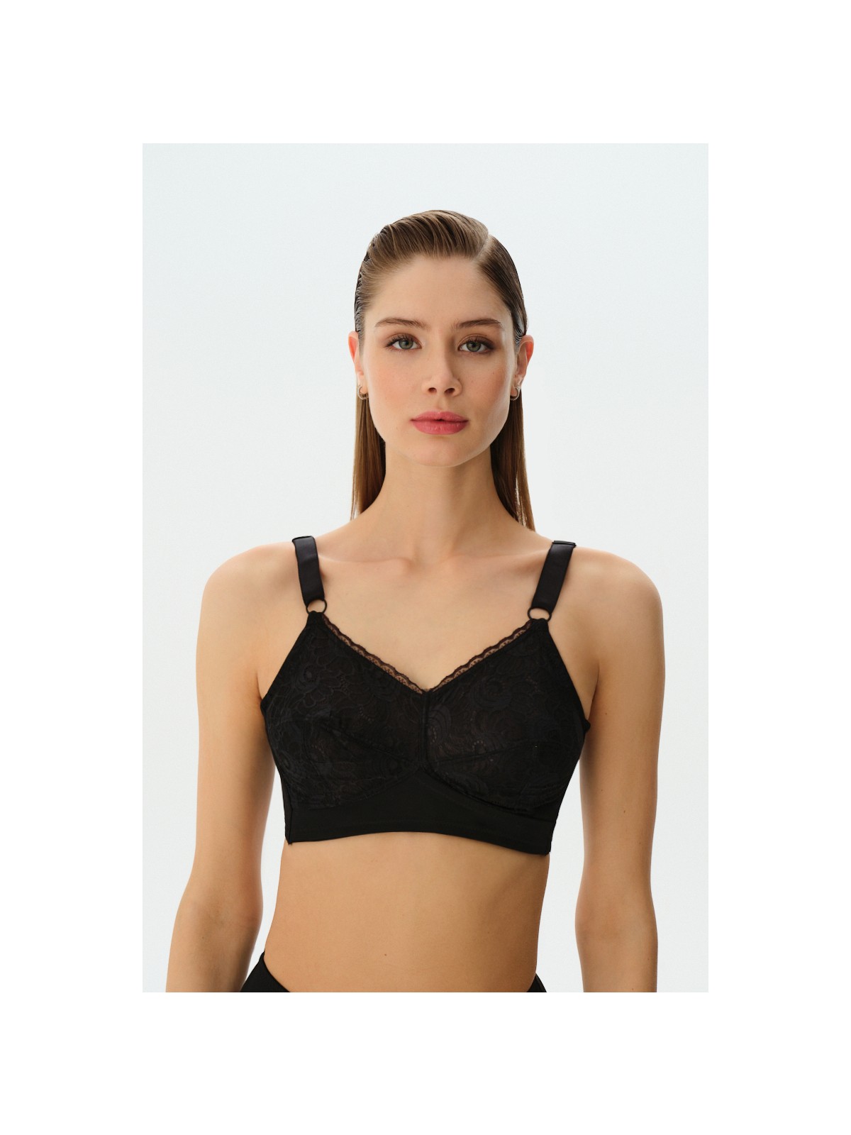 Suwen Miranda Dantelli Küçültücü Balensiz Sütyen