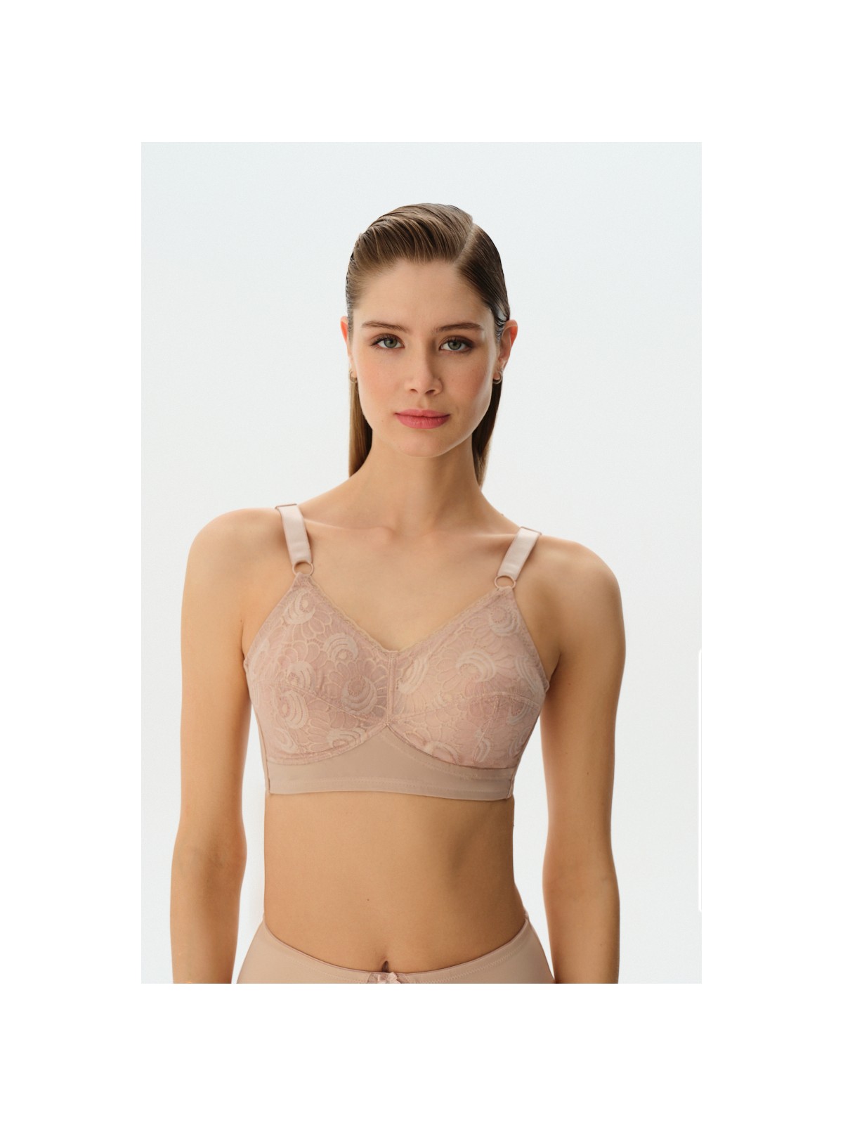 Suwen Miranda Dantelli Küçültücü Balensiz Sütyen